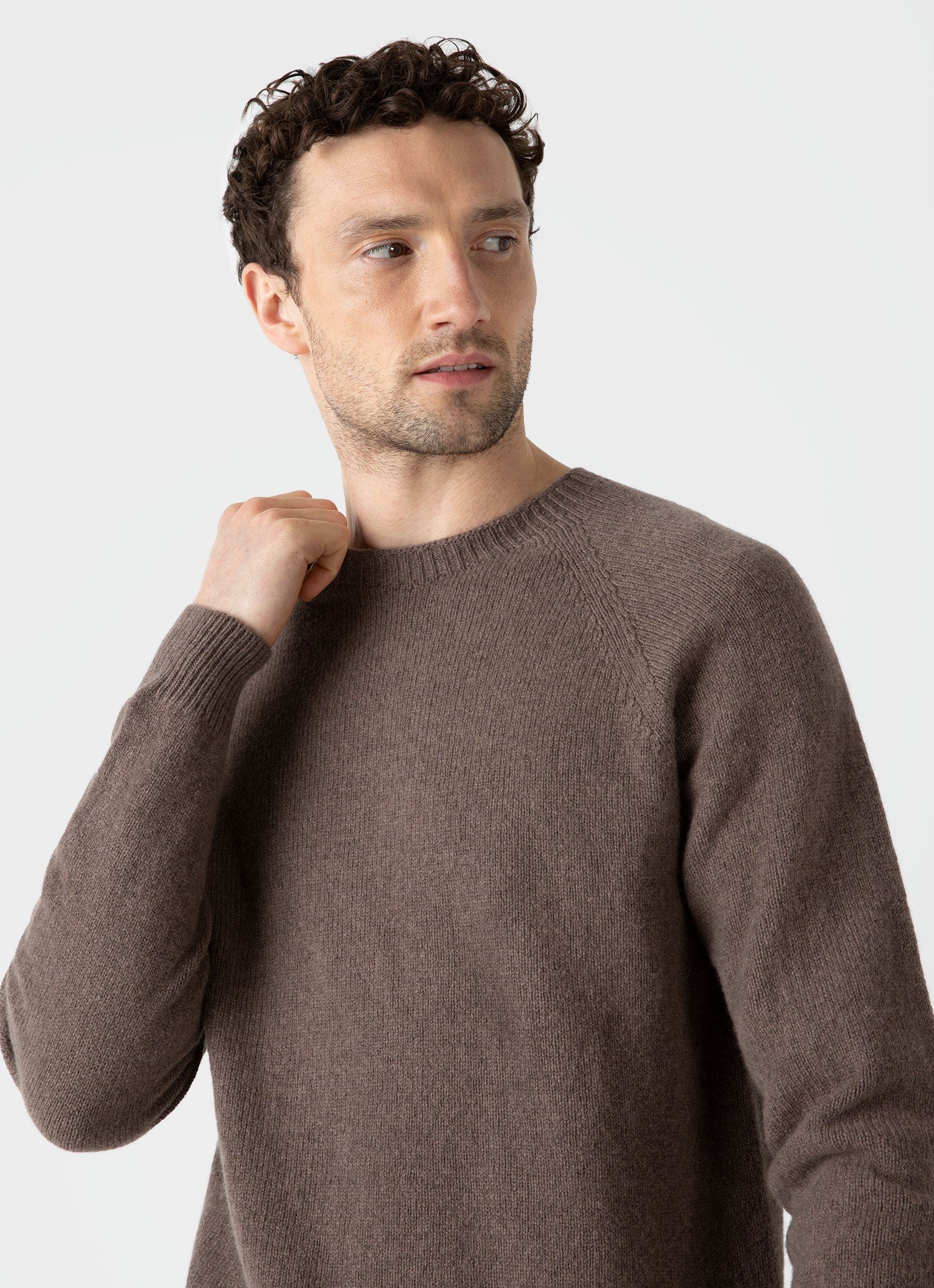 Lambswool Crew Neck Jumper - 5