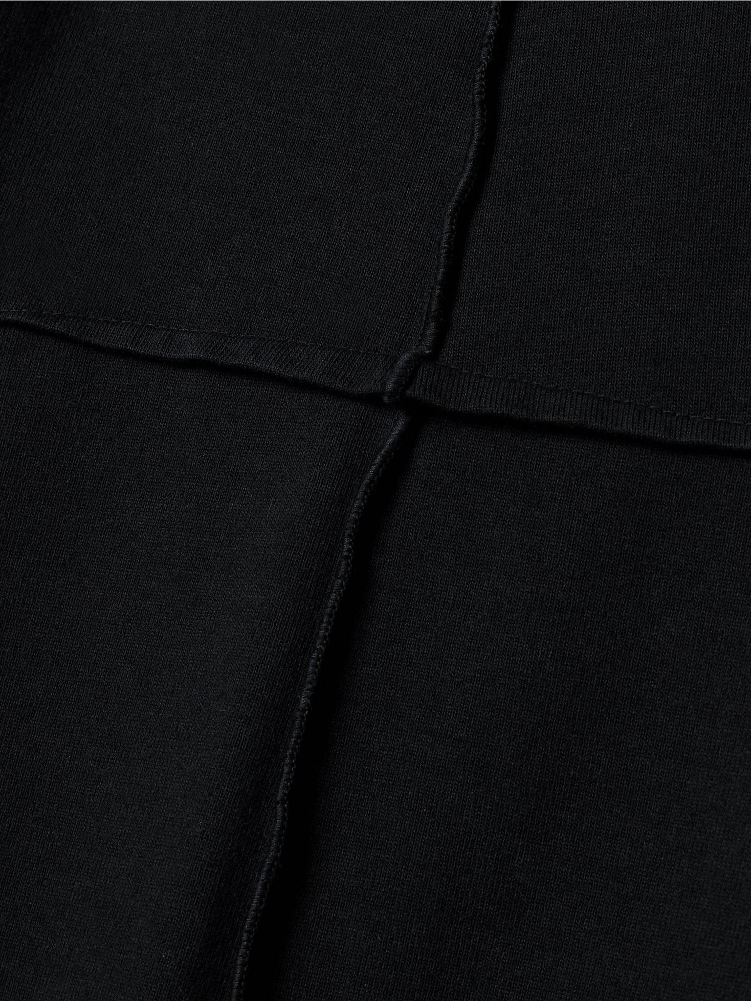 Kit paneled cotton-jersey T-shirt Black - 4