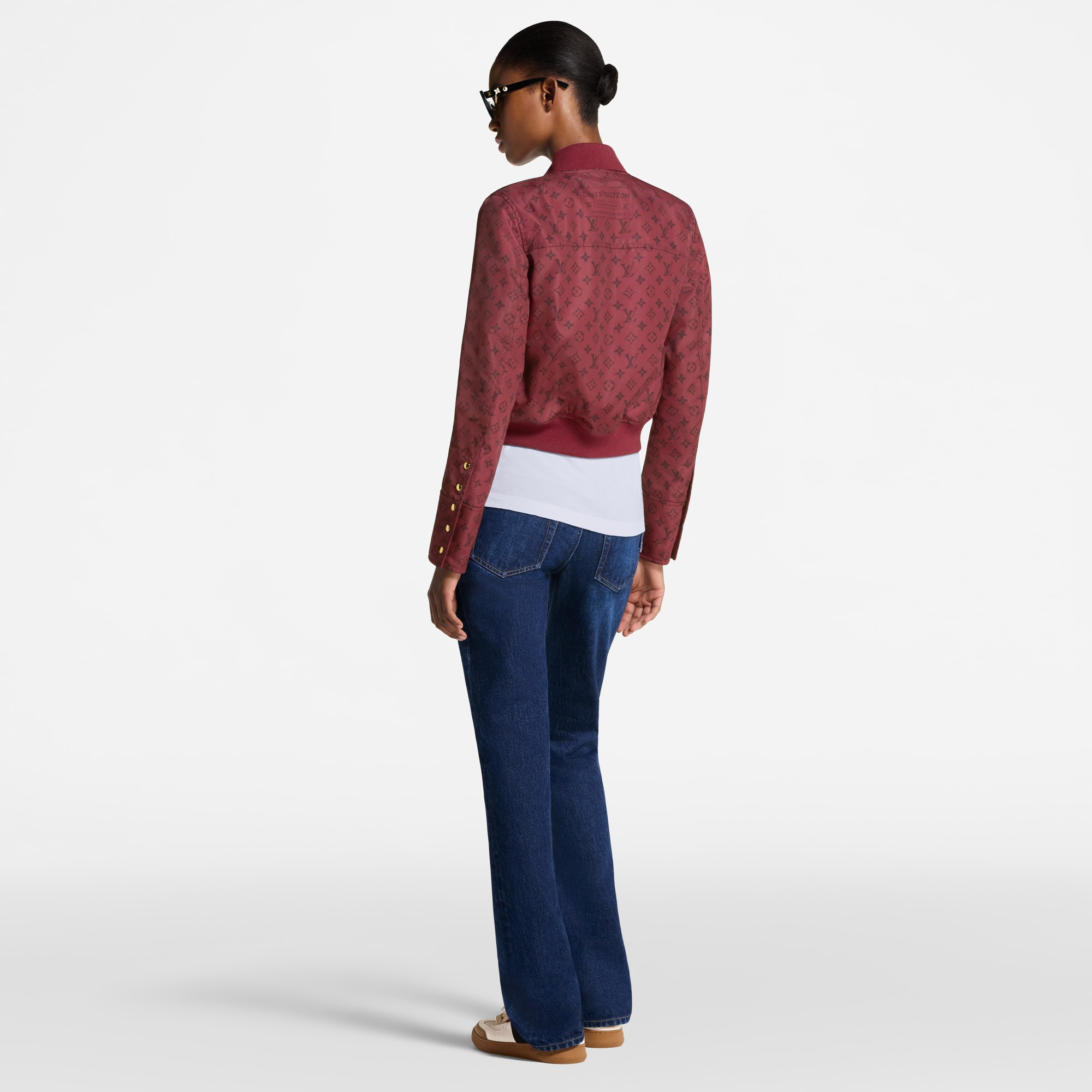 Monogram Bomber Jacket - 5