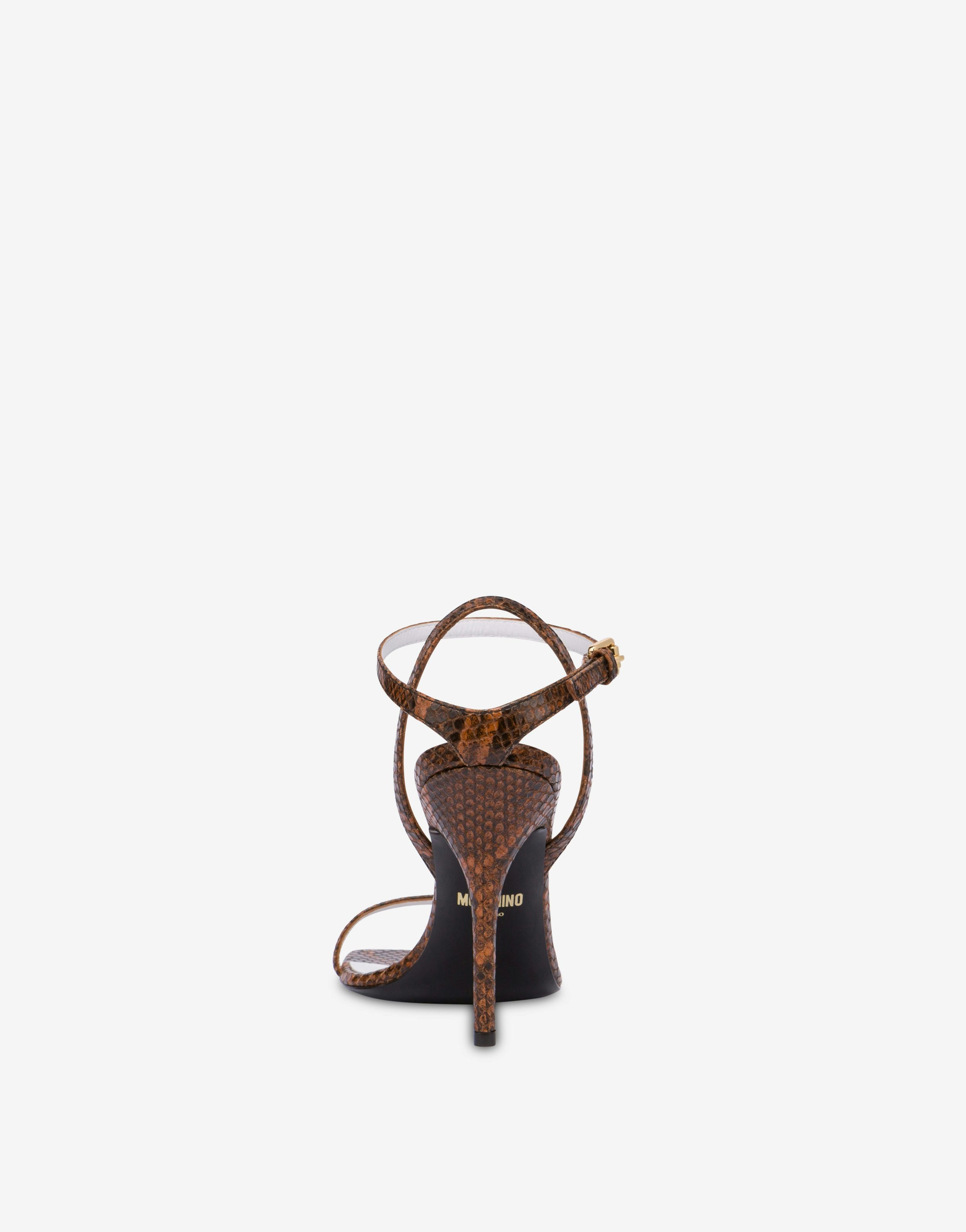 PYTHON PRINT CALF SANDALS TINA - 3