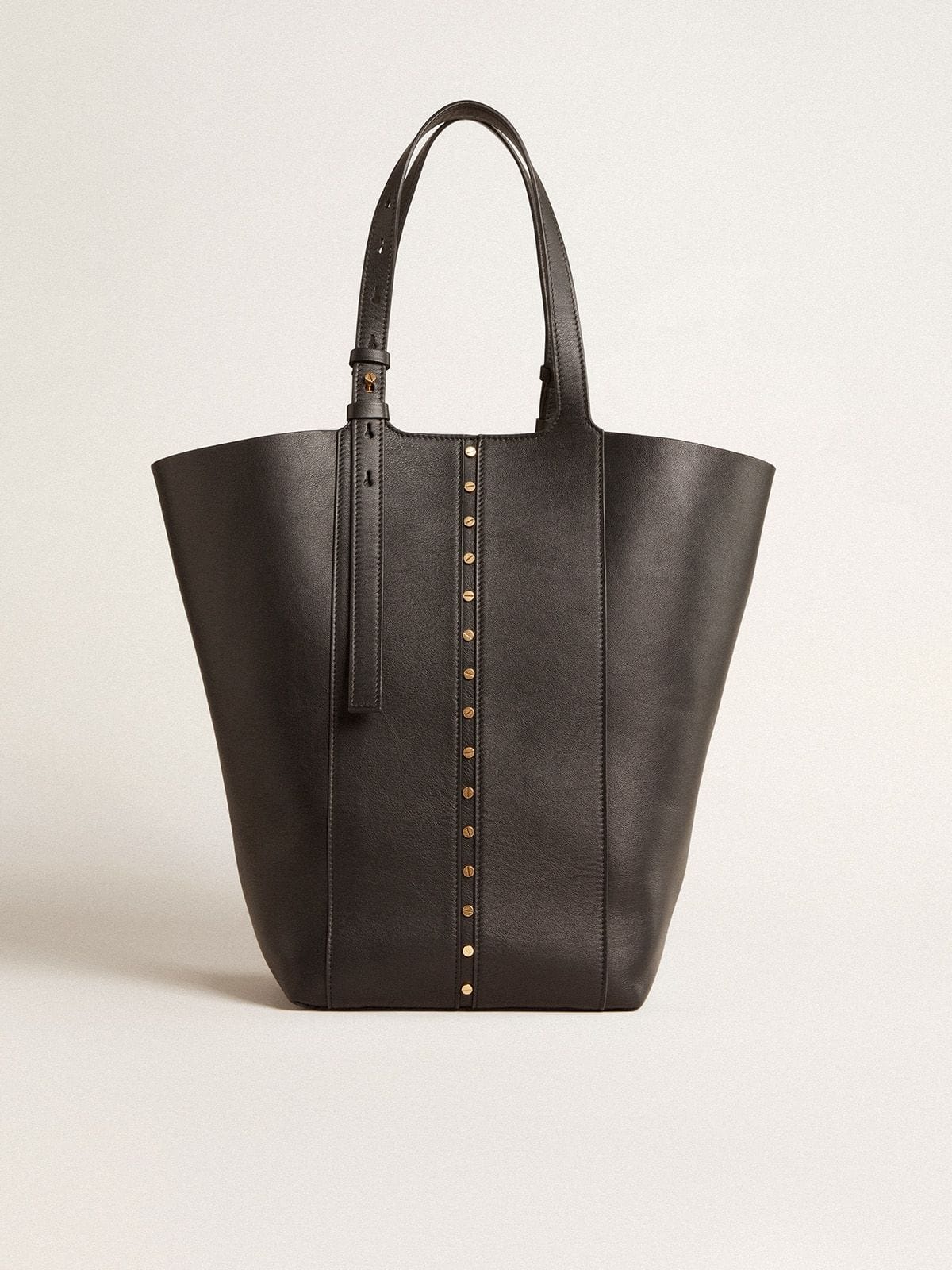 24/7 Bag in black leather with adjustable handles - 4