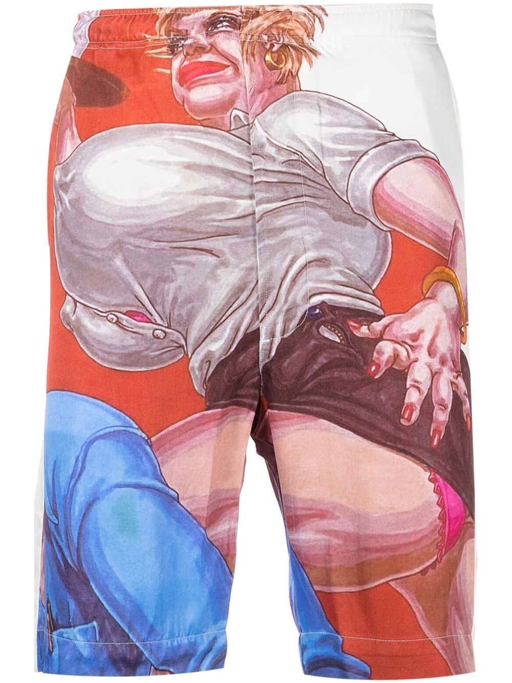 x Tom of Finland Foundation graphic-print shorts - 1