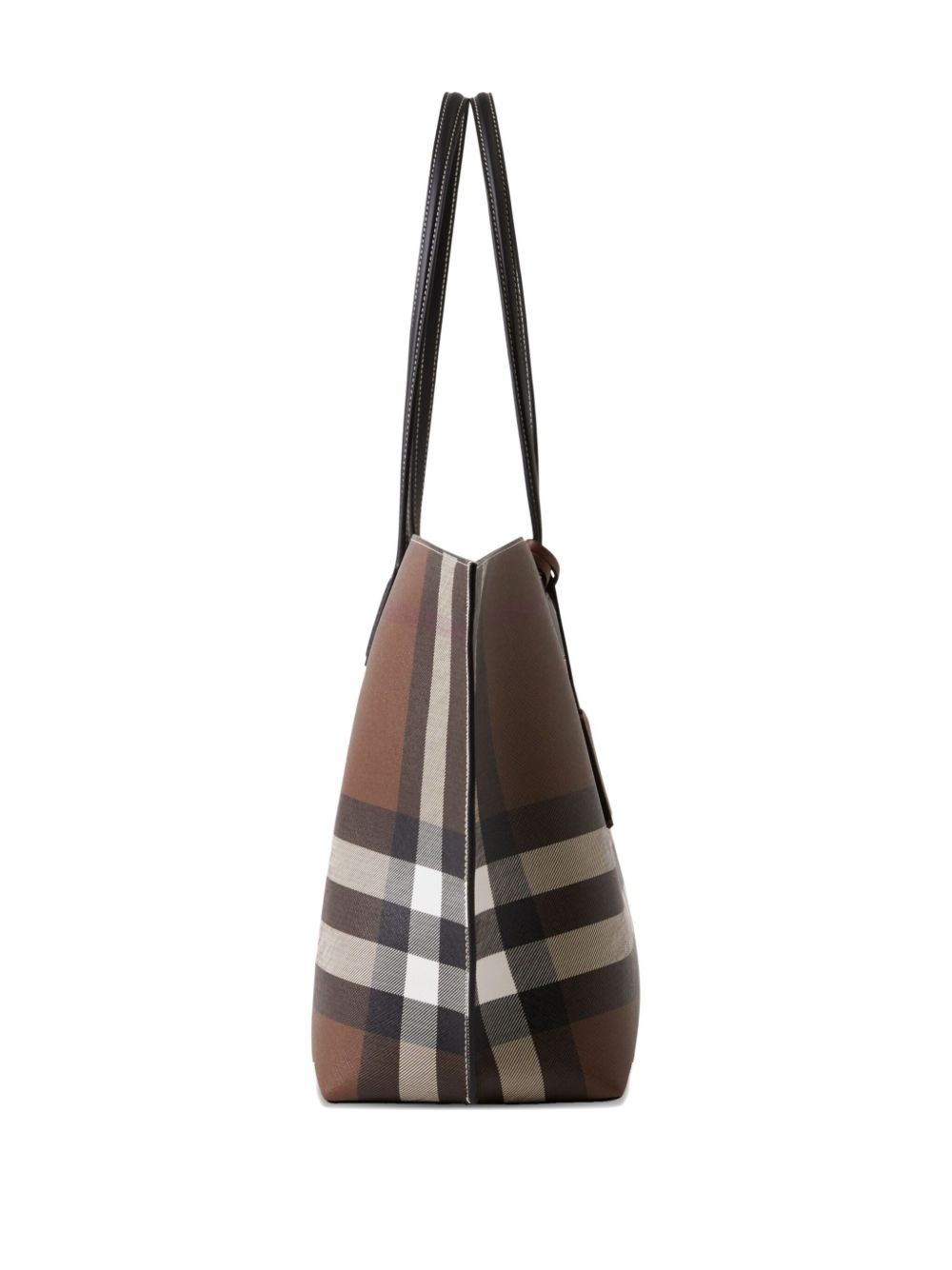 medium Check tote bag - 5