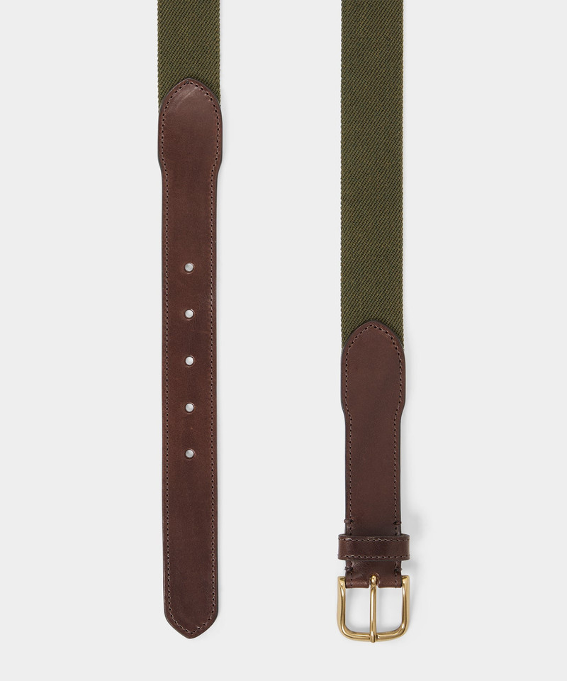 TODD SNYDER Italian Webbed Cotton Belt outlook