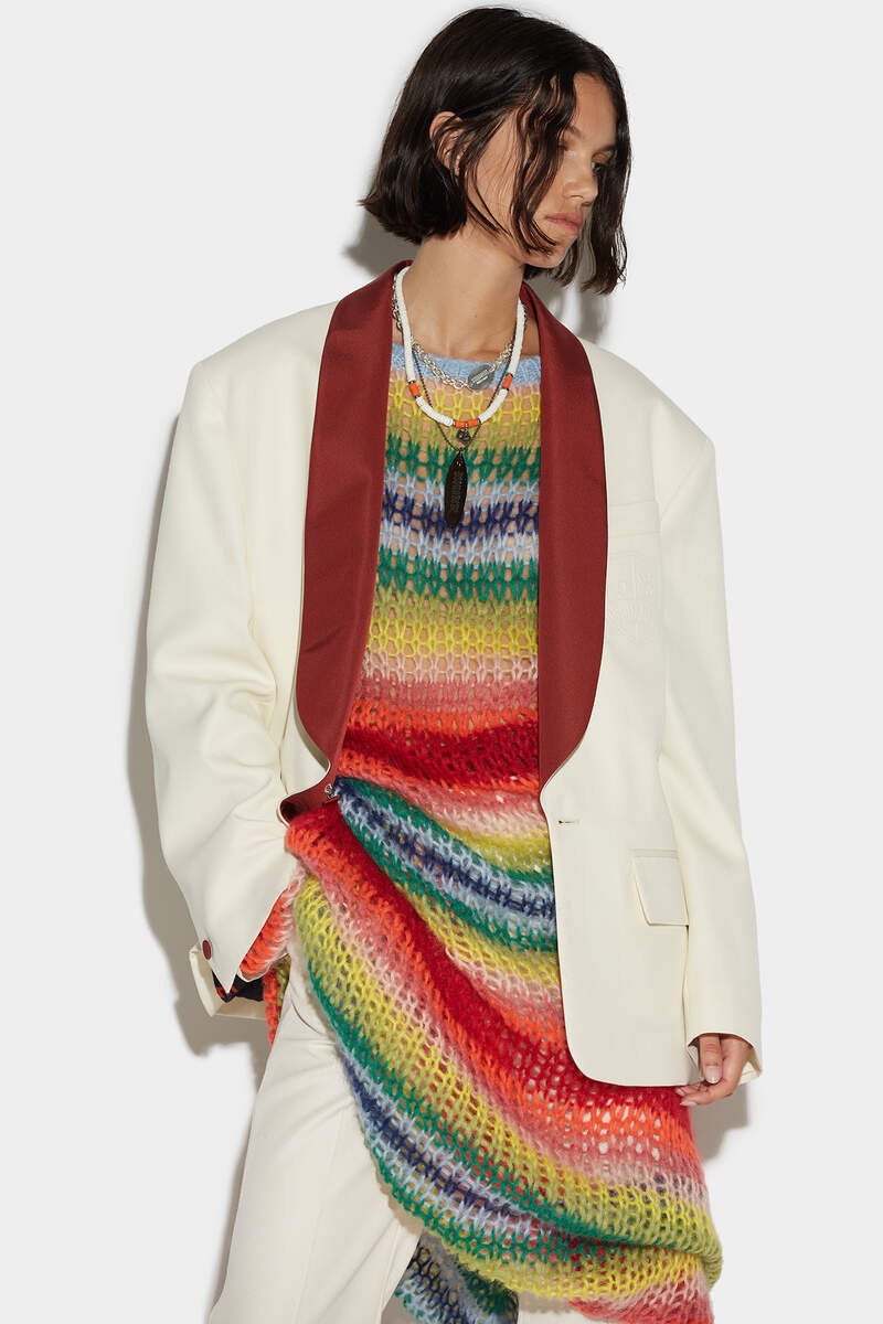 80'S ONE BUTTON BLAZER - 1