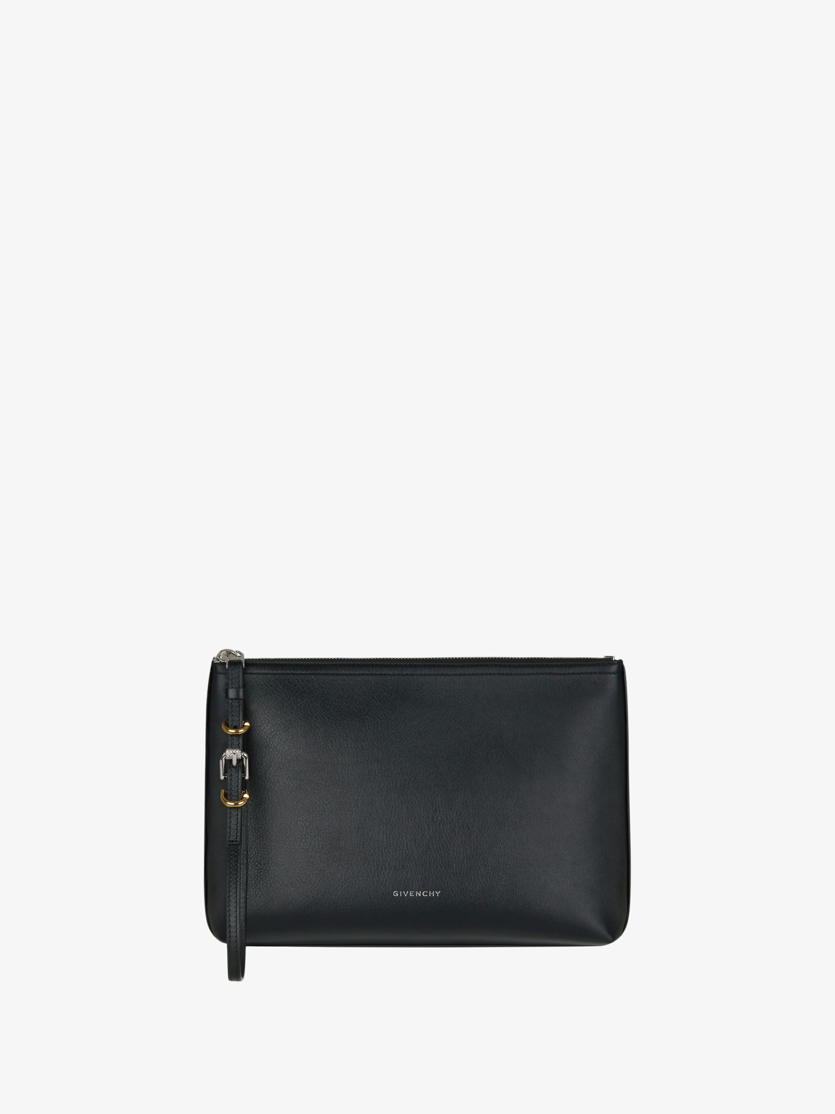 VOYOU POUCH IN LEATHER - 1