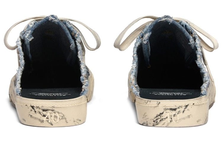 Balenciaga Paris Mule in 'Blue' 693953W3RCL4090 - 6