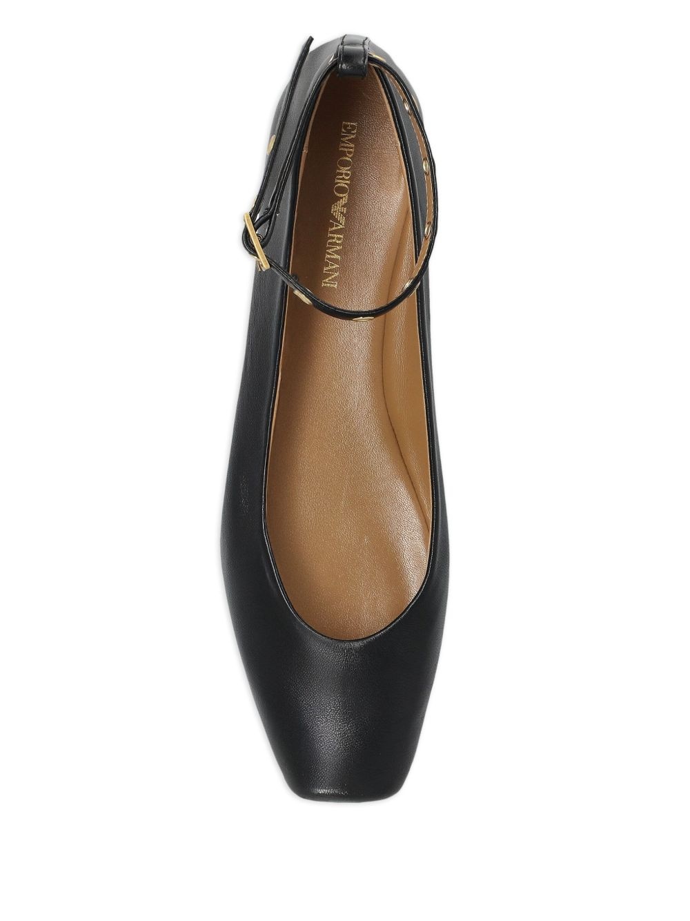 leather ballerina shoes - 4