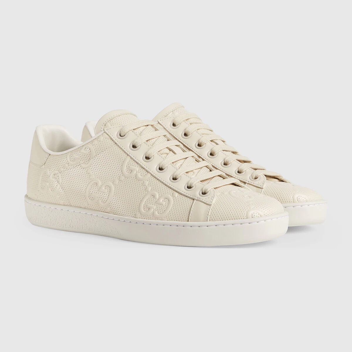 Women's GG embossed Ace sneaker - 2