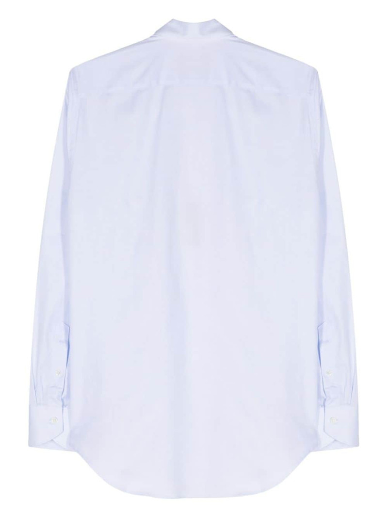 Canali textured cotton shirt outlook