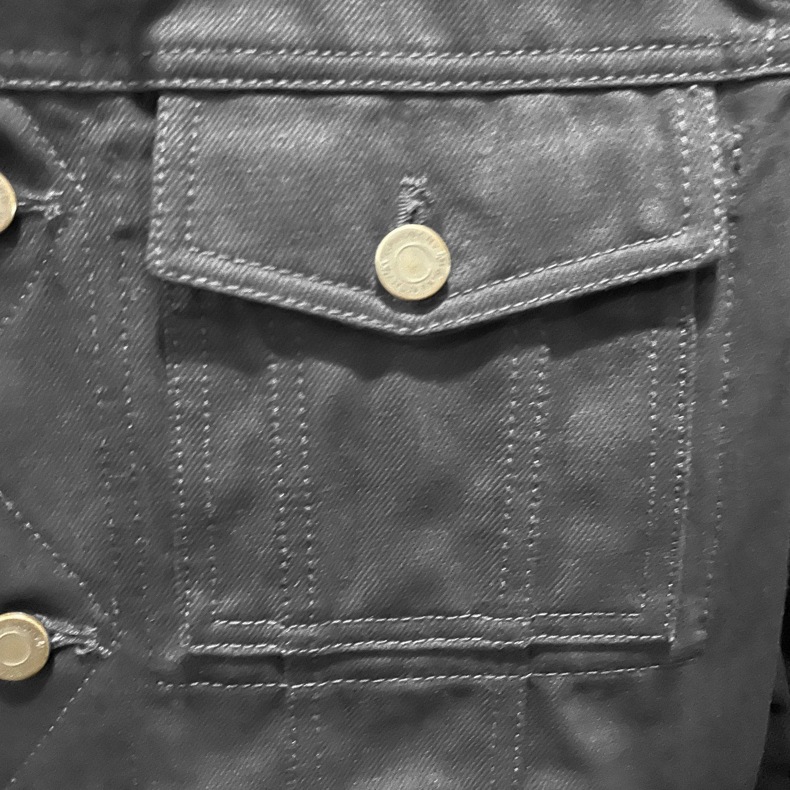 Givenchy Star-Studded Denim Jacket - Black - 6