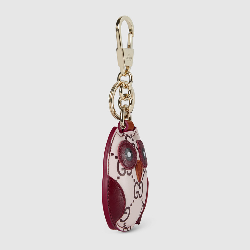 Owl-shaped bag charm 4