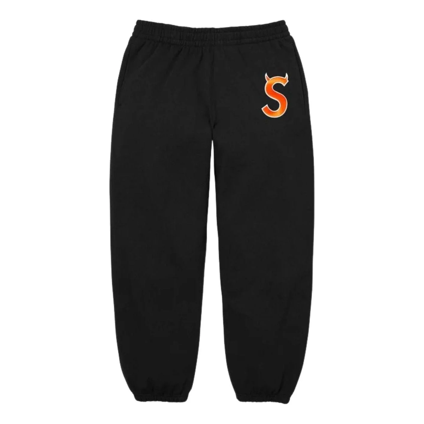 Supreme SS26 Devil S Logo Sweatpant 'Black' SUP-SS26-139-BLK - 1