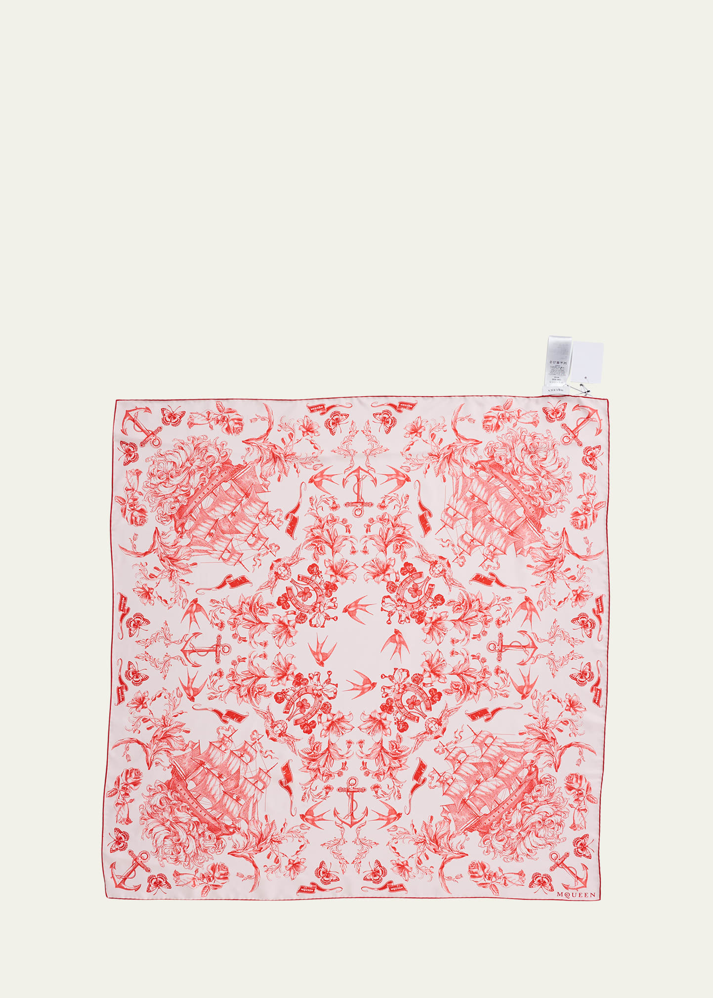 Sailor Tattoo Silk Scarf - 4