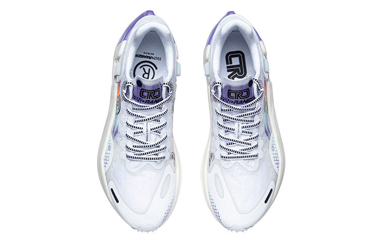 (WMNS) Li-Ning Wind Range Essential 'White Purple' ARHR054-6 - 4