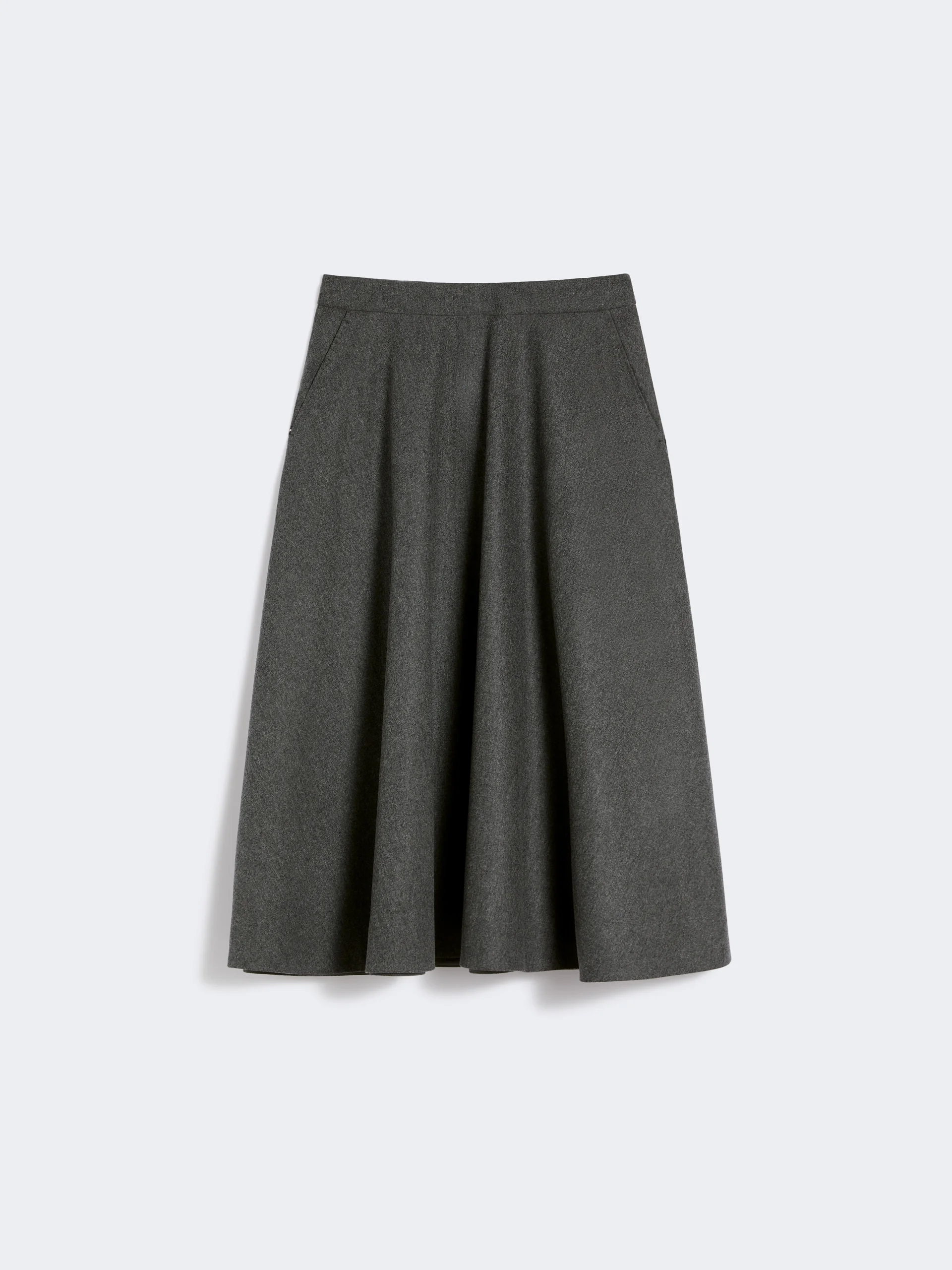 BETULLA Wool flannel skirt - 1