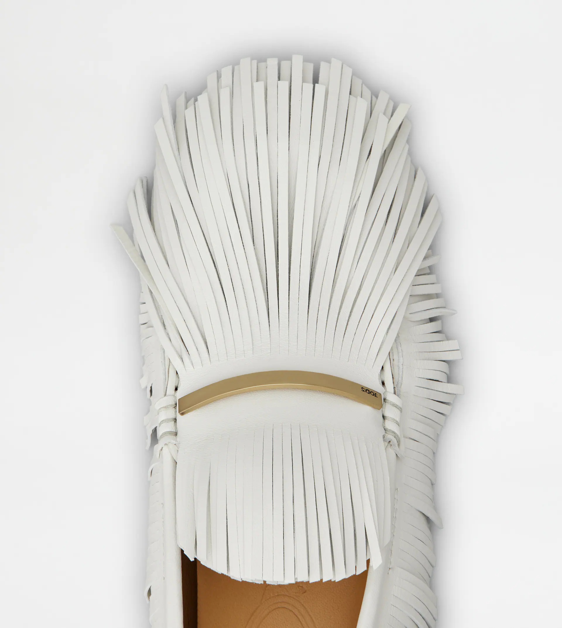TOD'S YORKY IN LEATHER - WHITE - 4