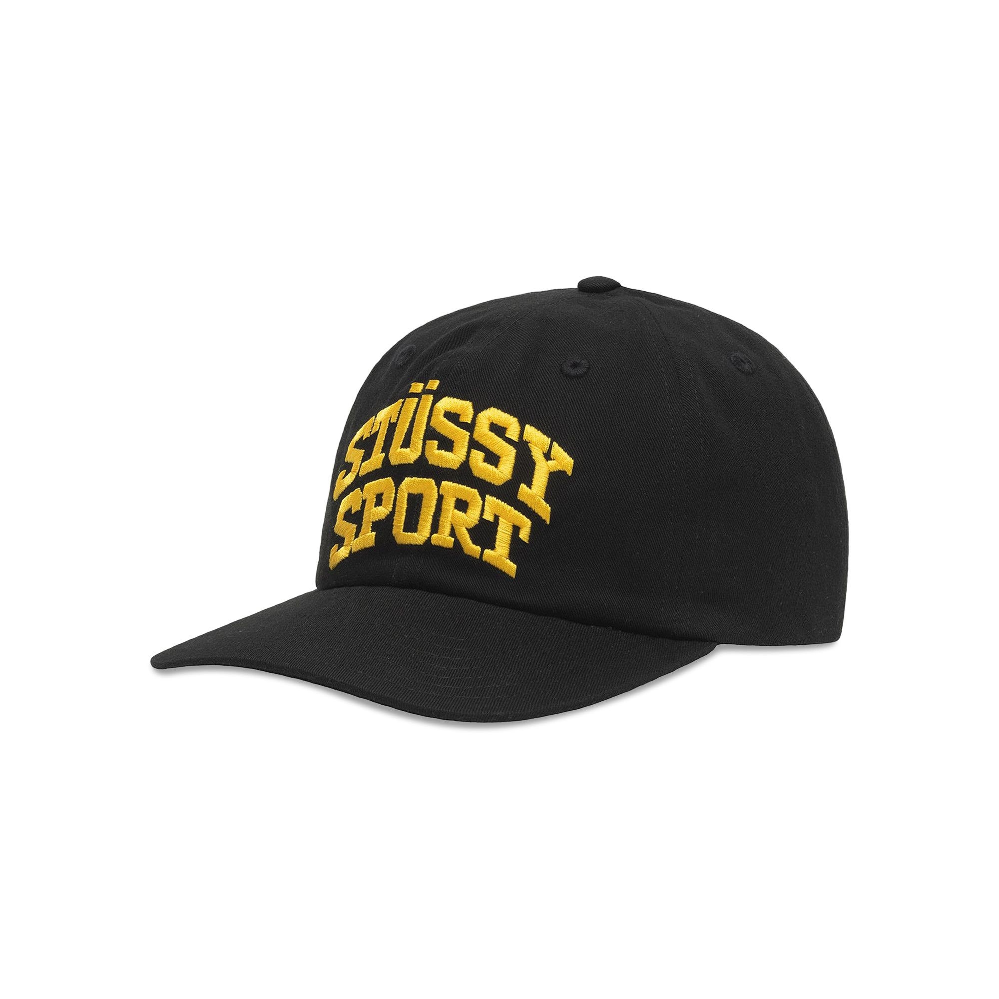 Stussy Mid-Depth Sport Snapback 'Black' - 3