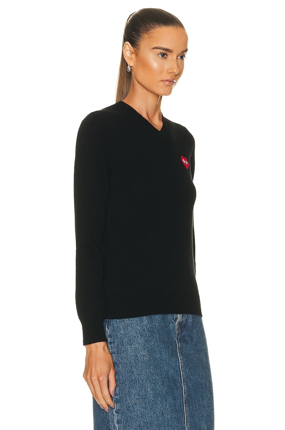 Invader V-Neck Pullover Sweater - 2