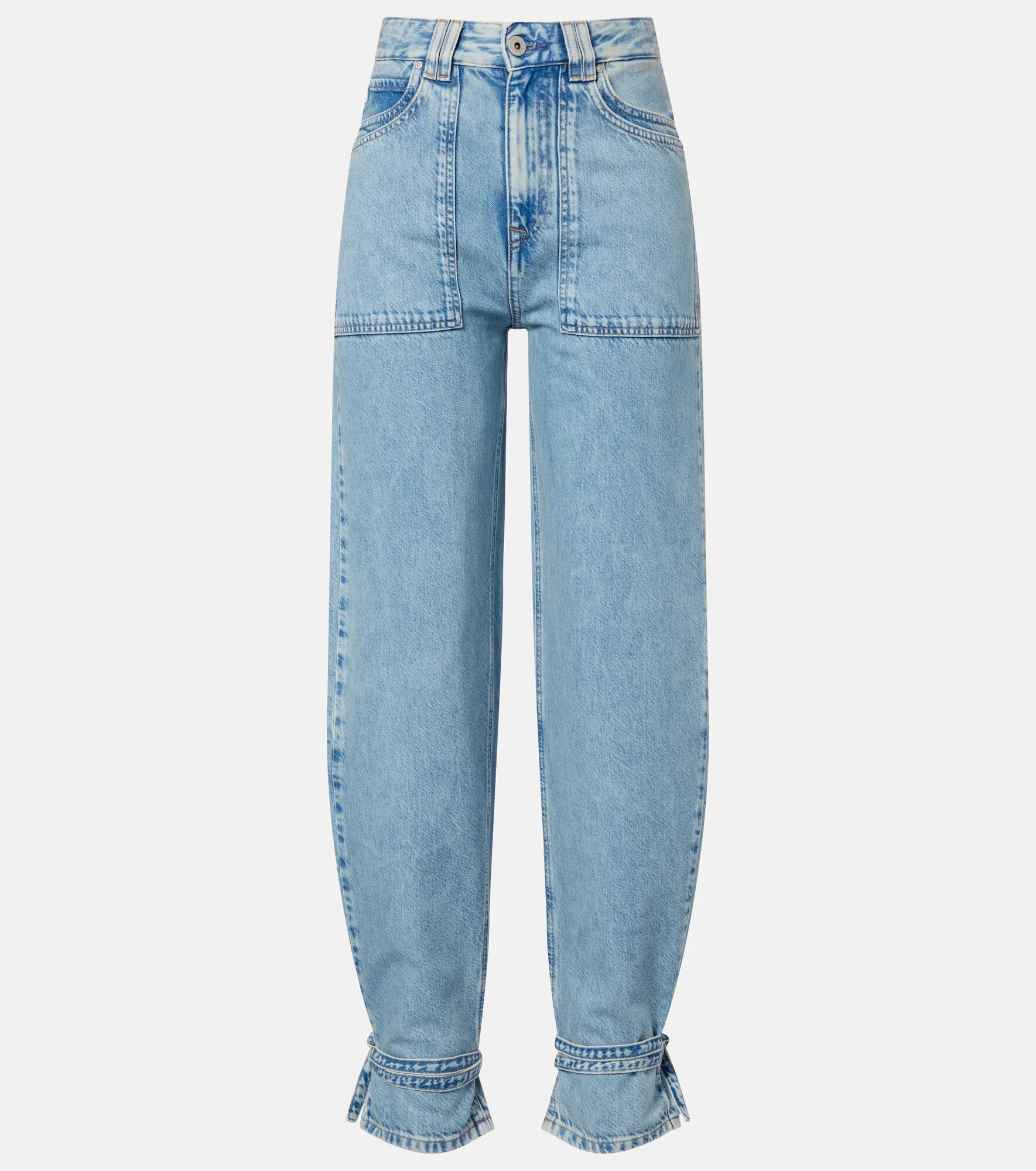 Akita barrel-leg jeans - 1