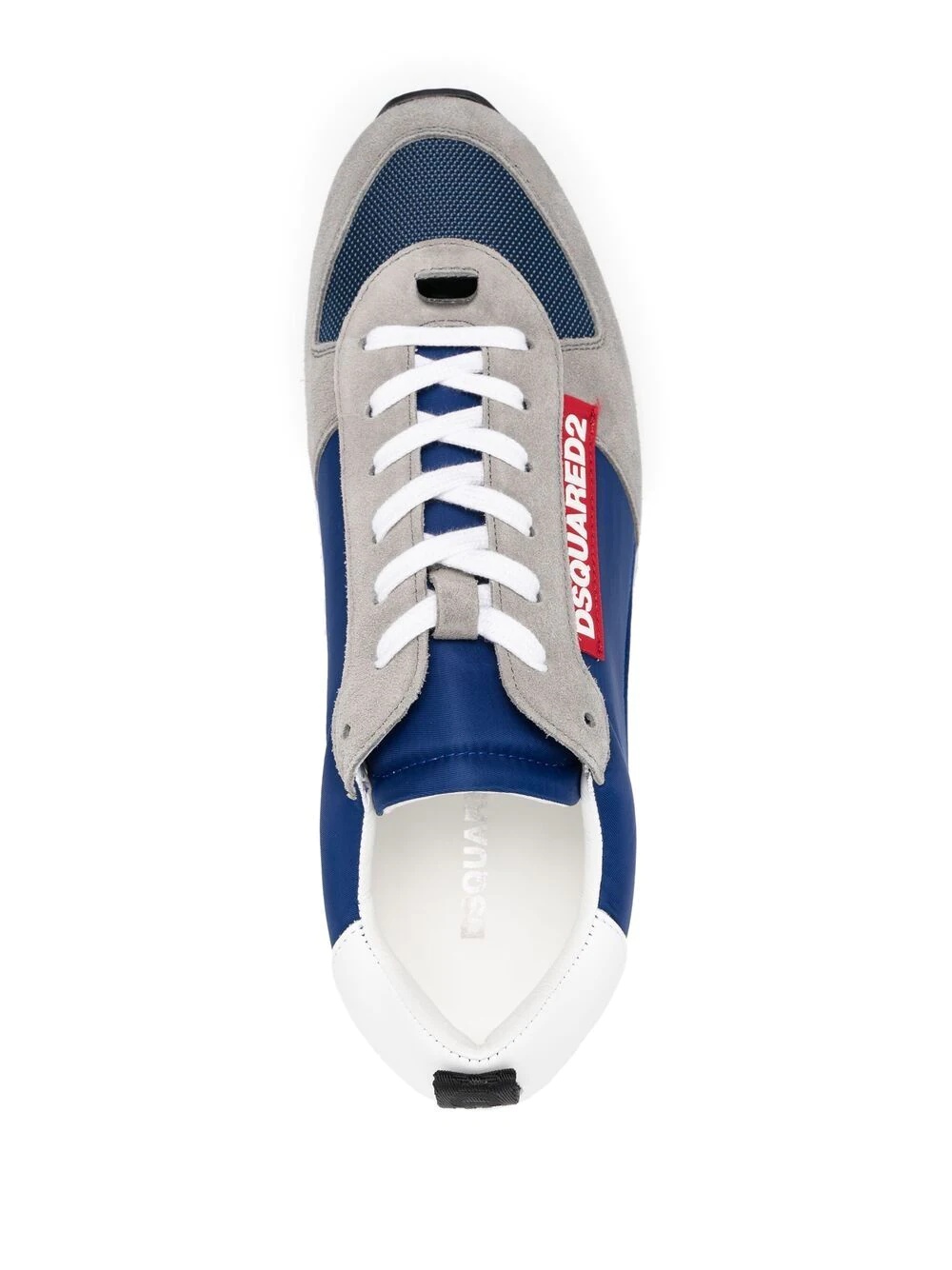 logo patch runner sneakers - 4