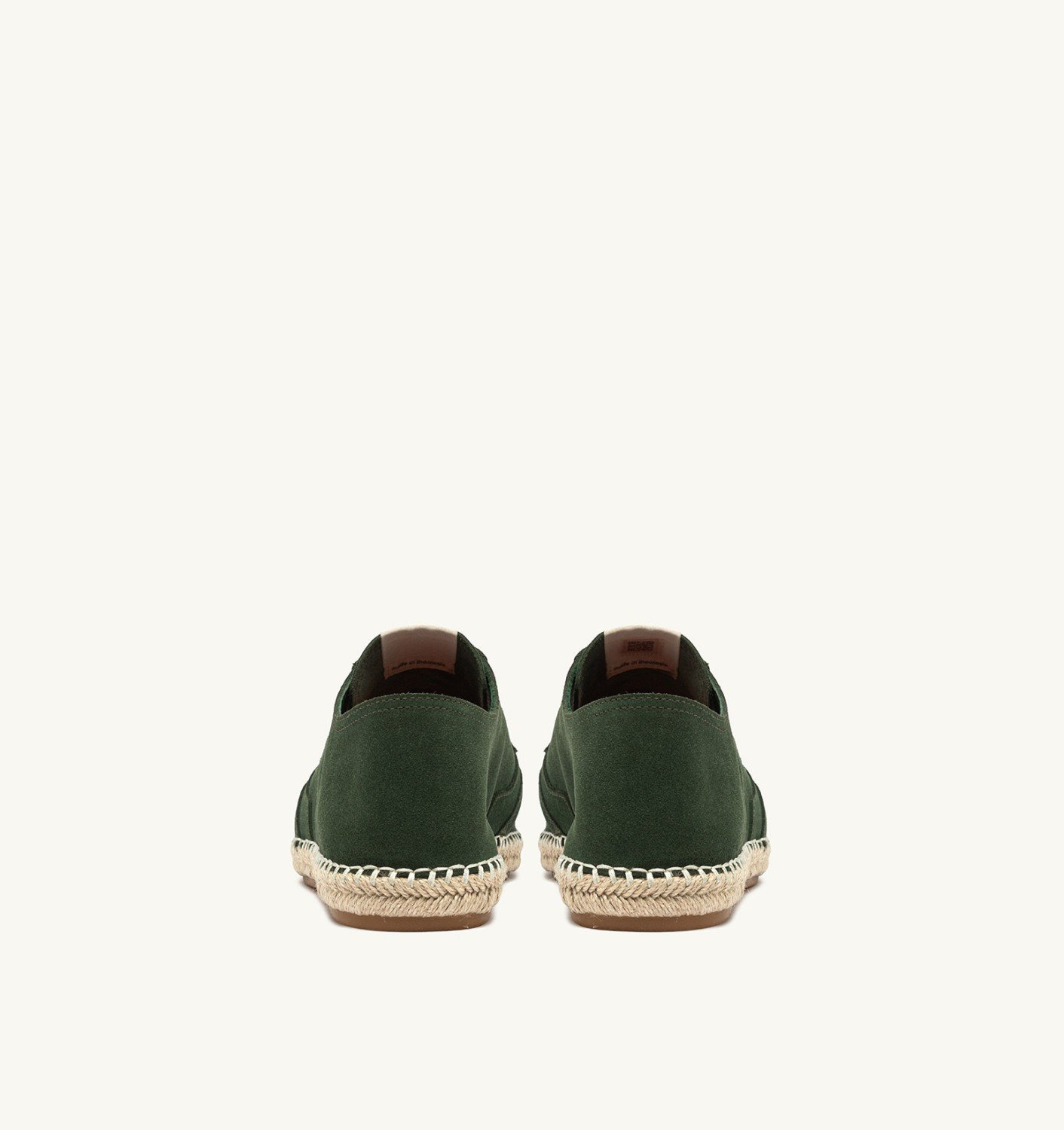 SANDY ESPADRILLES IN MOSS SUEDE - 3