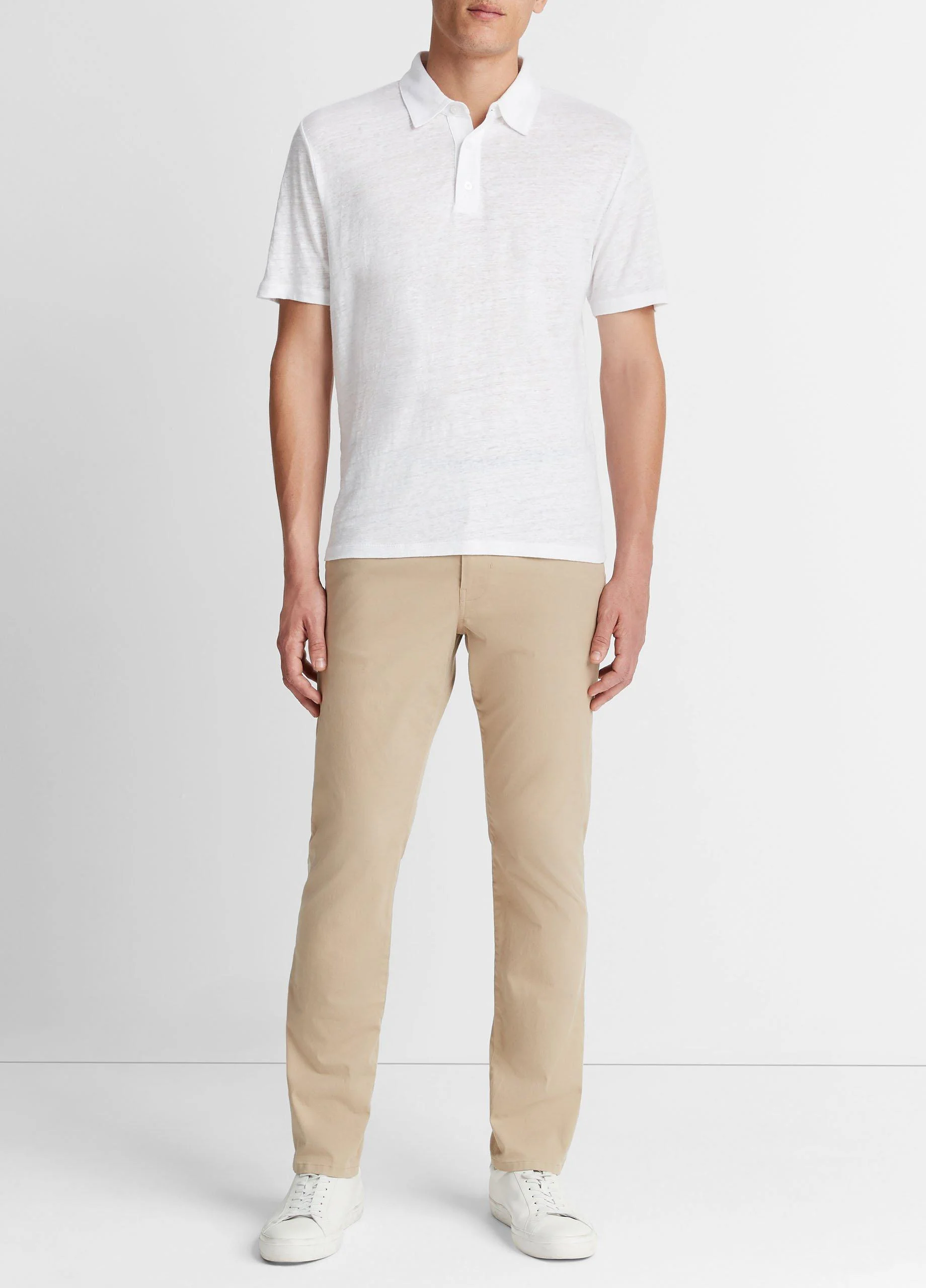 Linen Polo Shirt - 1