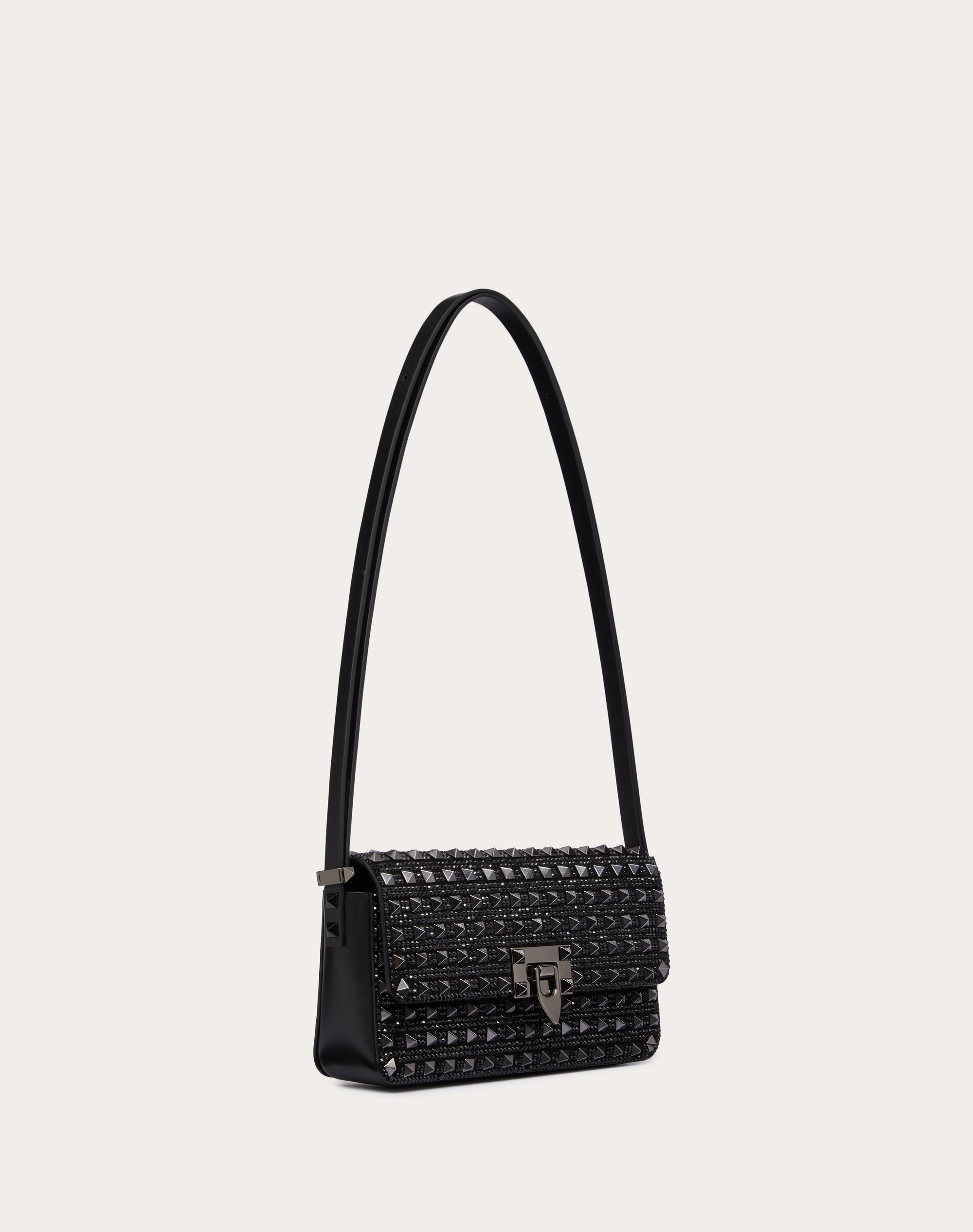 ROCKSTUD23 E/W EMBROIDERED SHOULDER BAG - 2