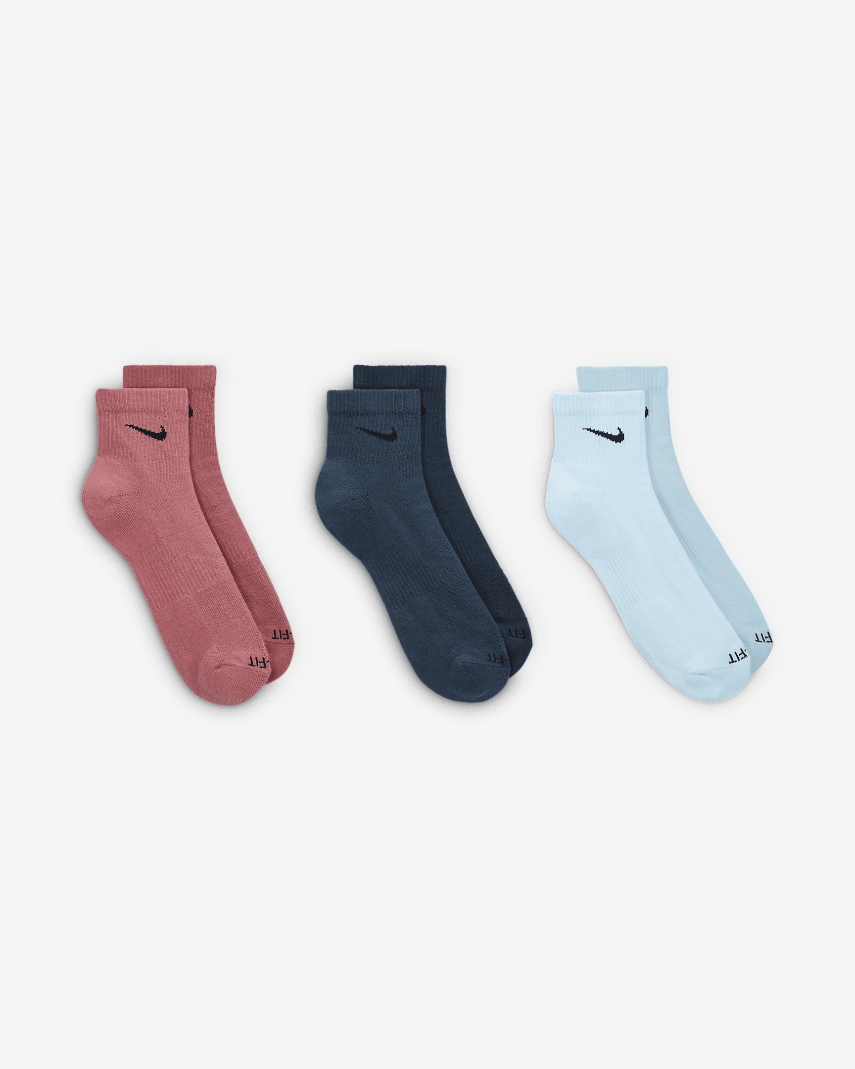 Nike Nike Everyday Plus Cushioned Training Ankle Socks (3 Pairs ...