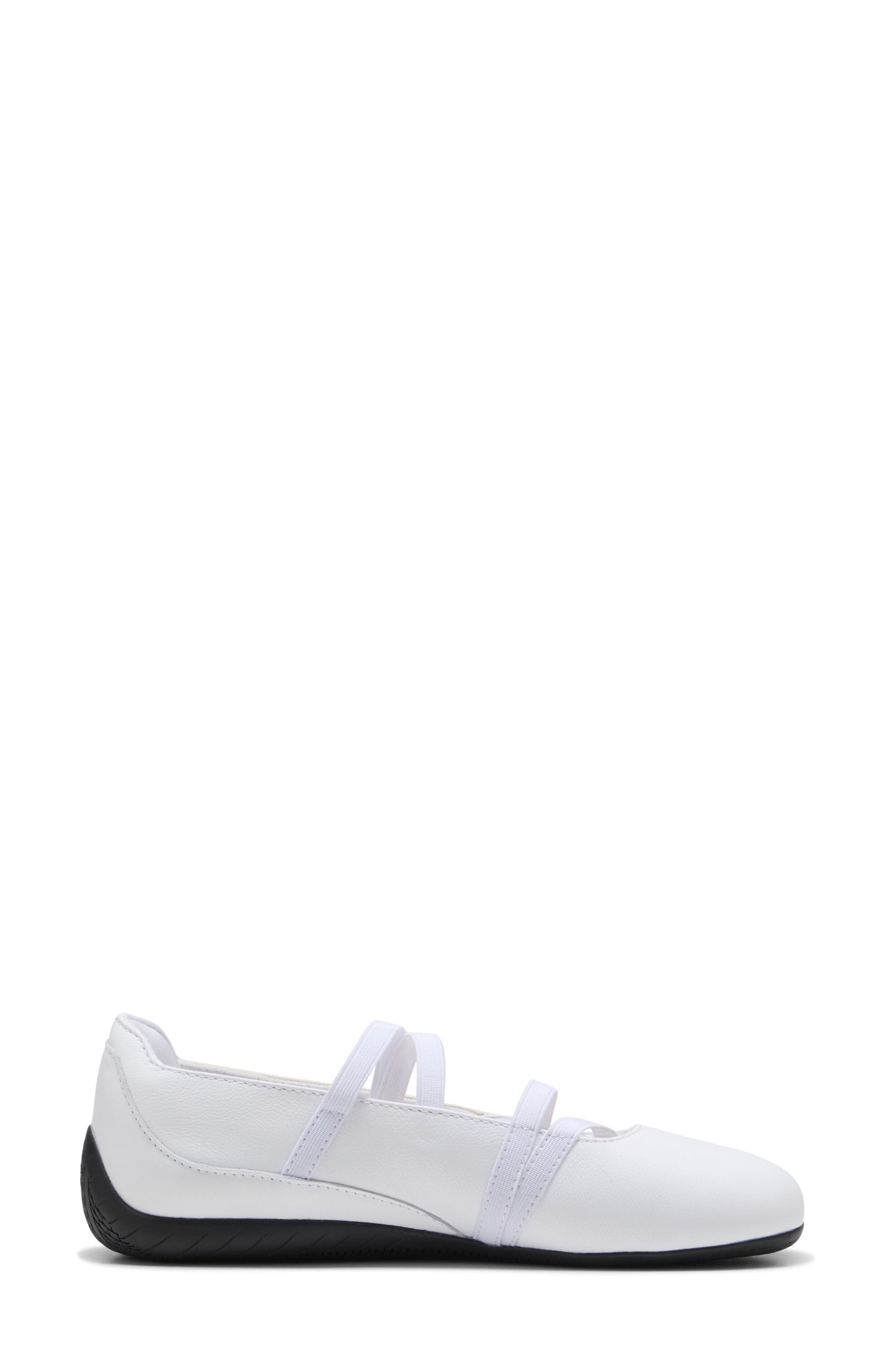 PUMA Speedcat Ballet Leather Sneaker in Puma White/Alpine Snow at Nordstrom - 5
