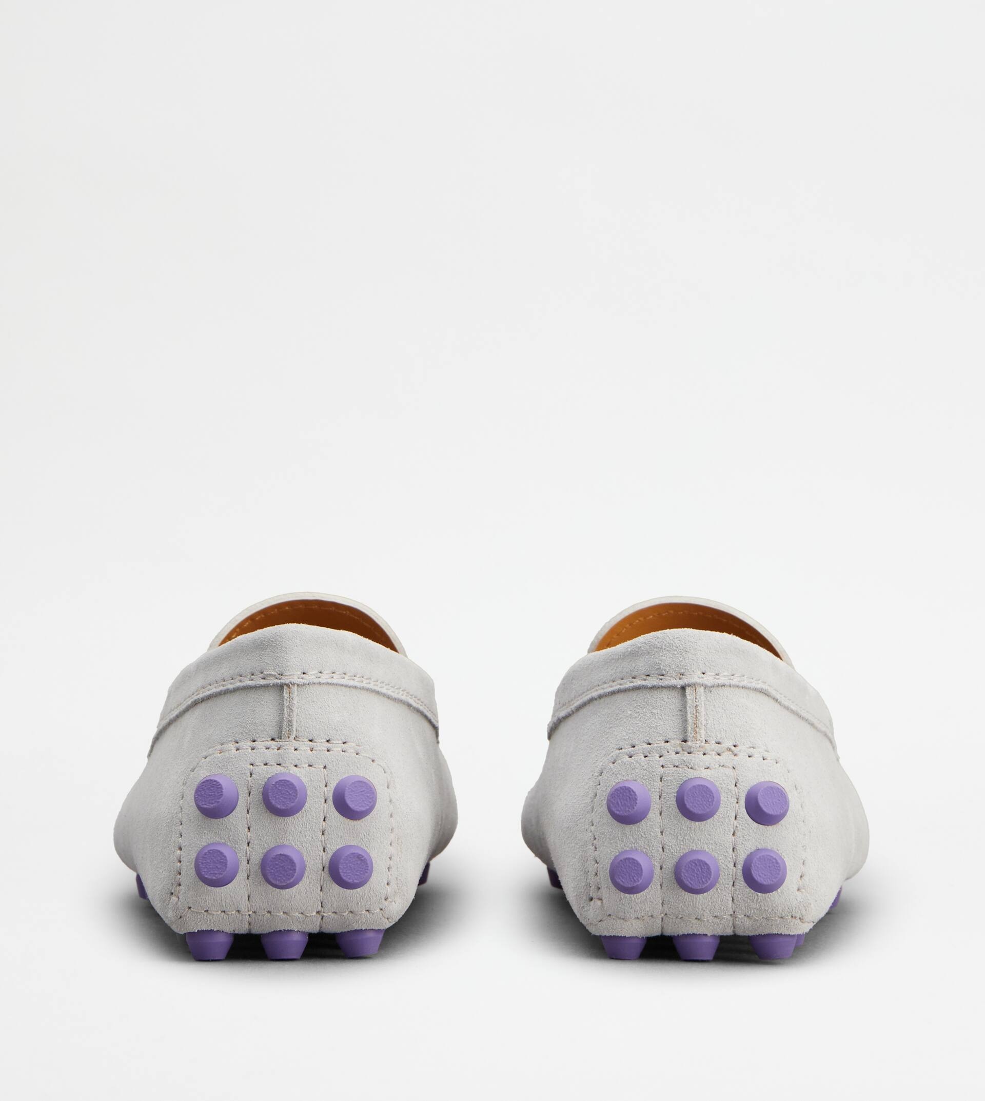 TOD'S GOMMINO BUBBLE IN LEATHER - GREY - 3