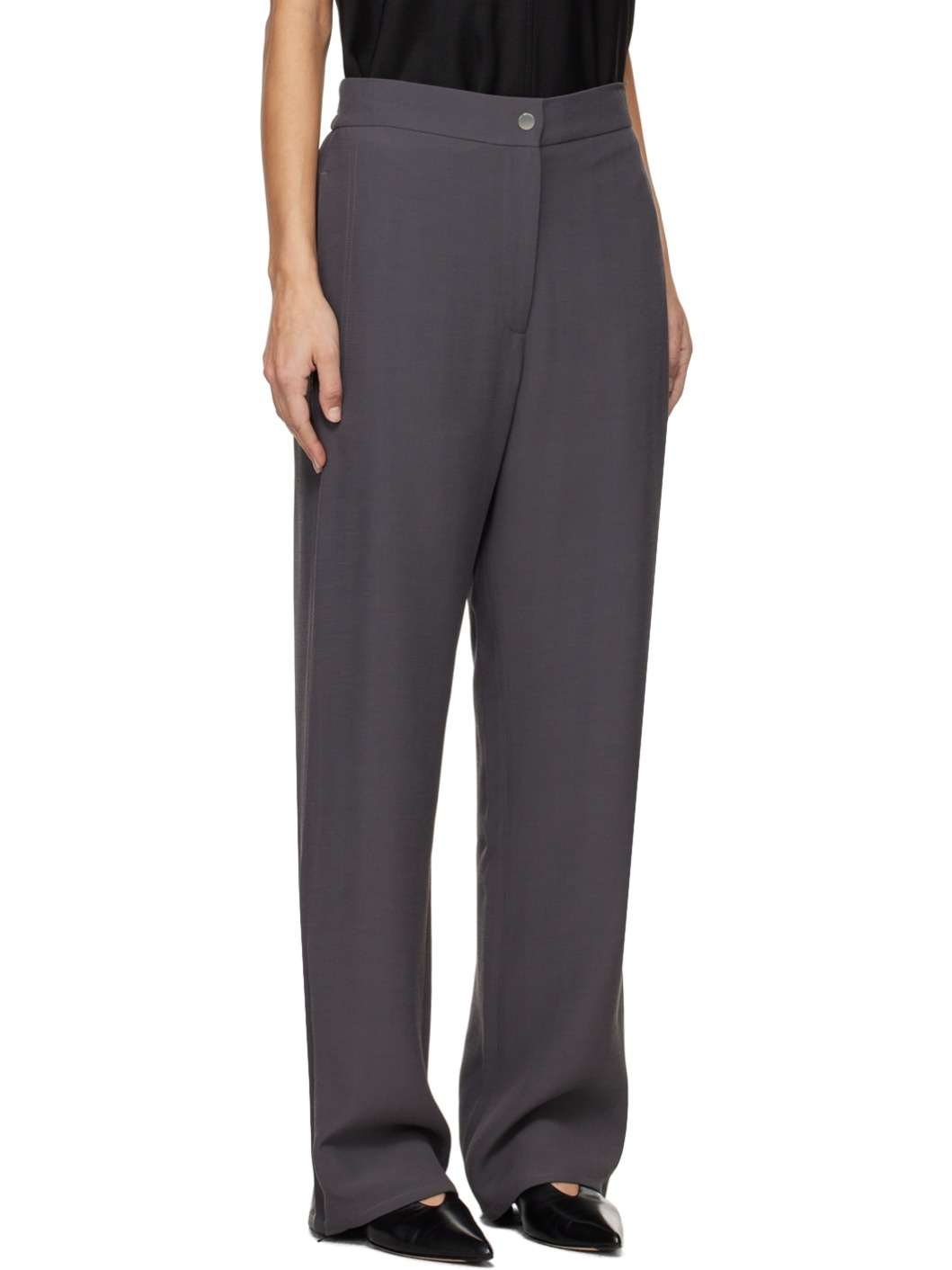 Gray Rush Trousers - 2