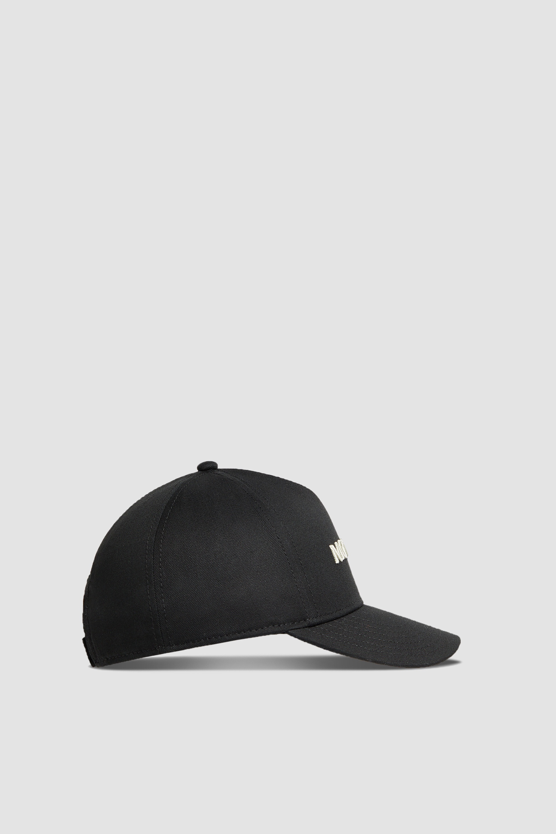 【関税込み】MONCLER Gabardine trucker cap Moncler Baseball Gabardine Cap | Black | FARFETCH JO
