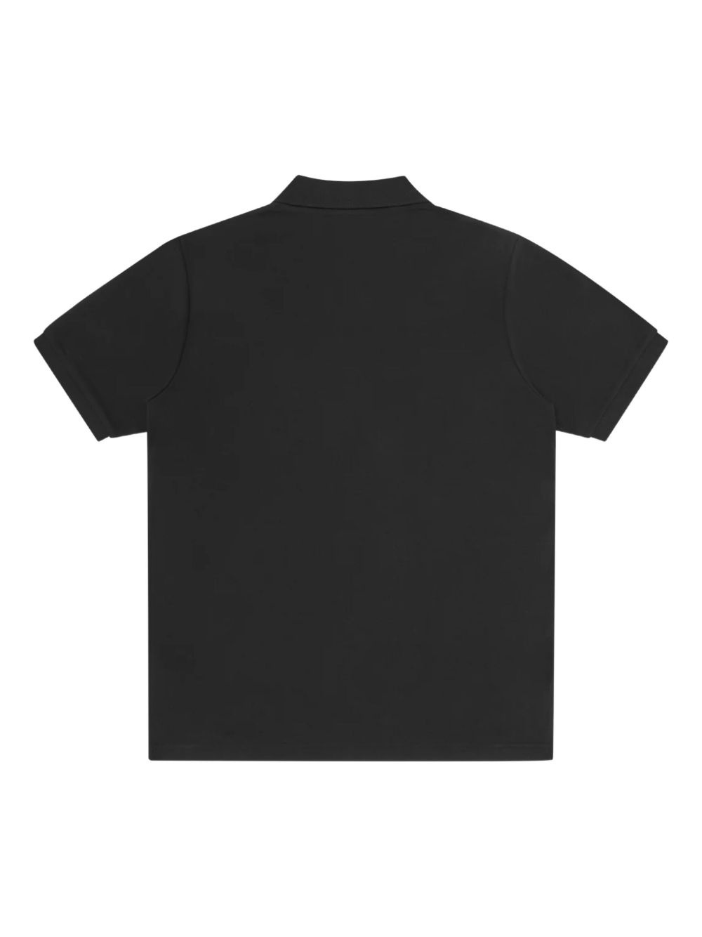 logo-patch polo shirt - 2