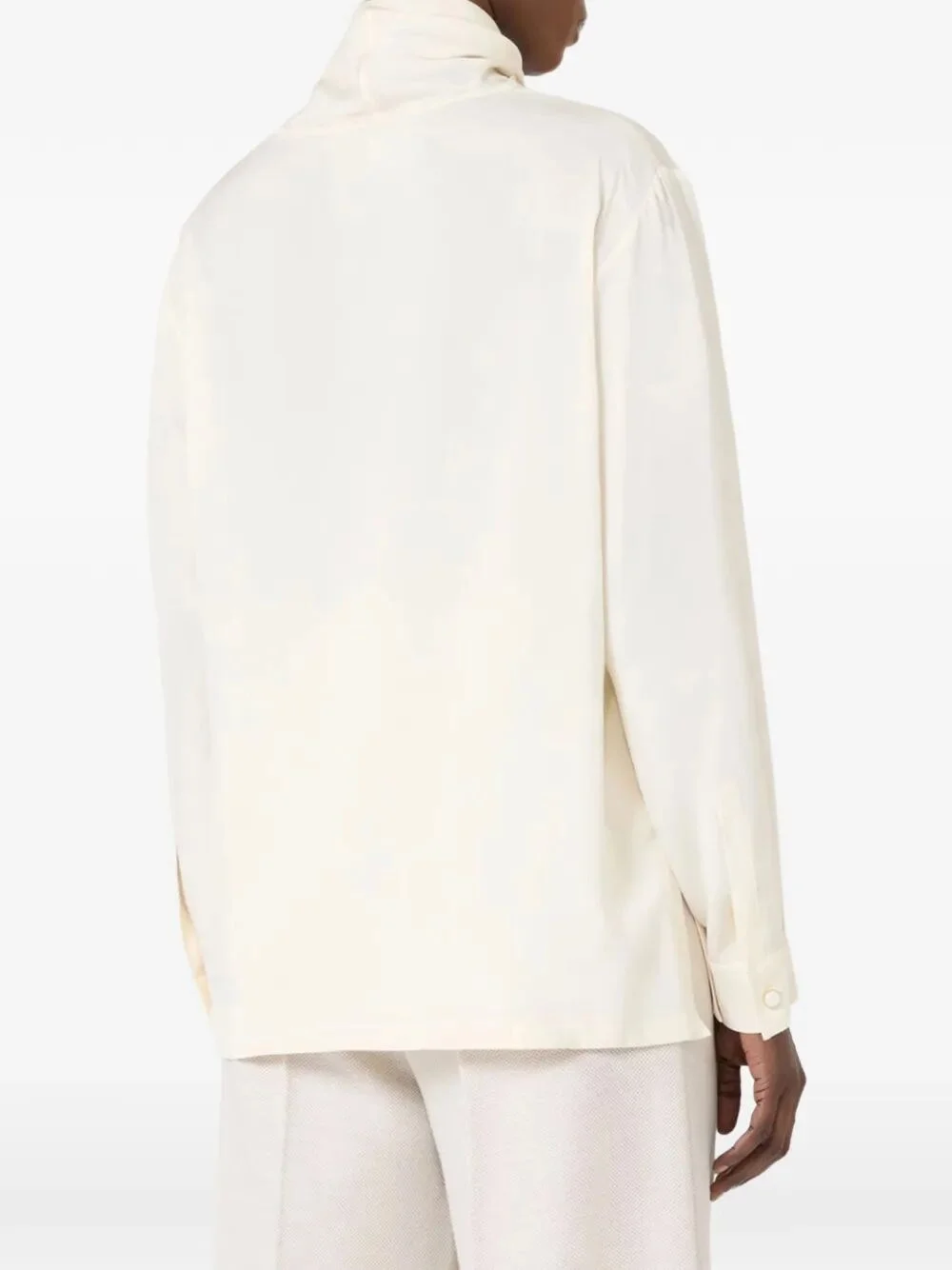 "Mxmbadia" Classic Silk Shirt - 1