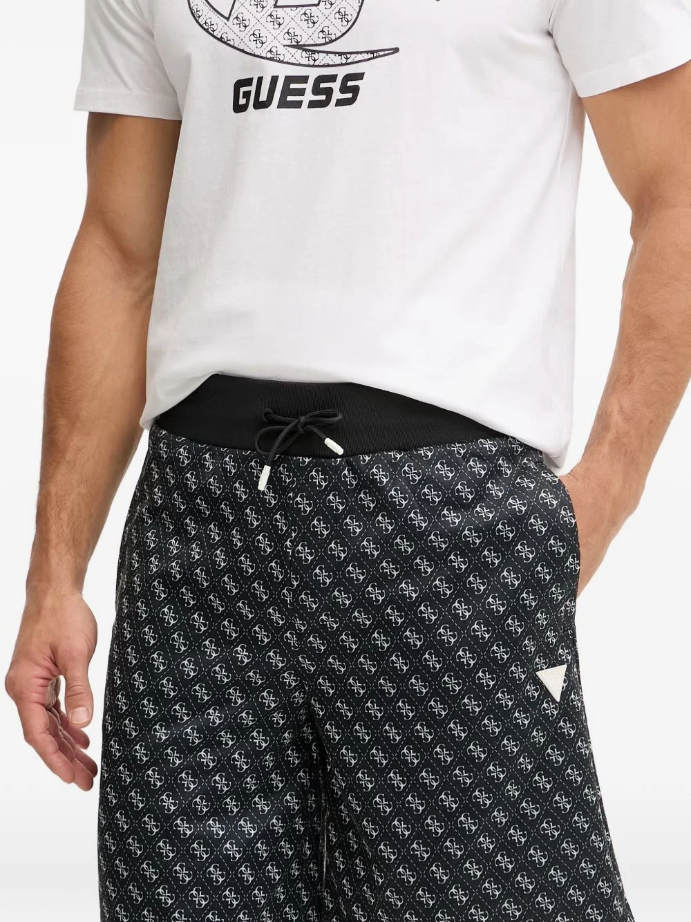 drawstring shorts - 1