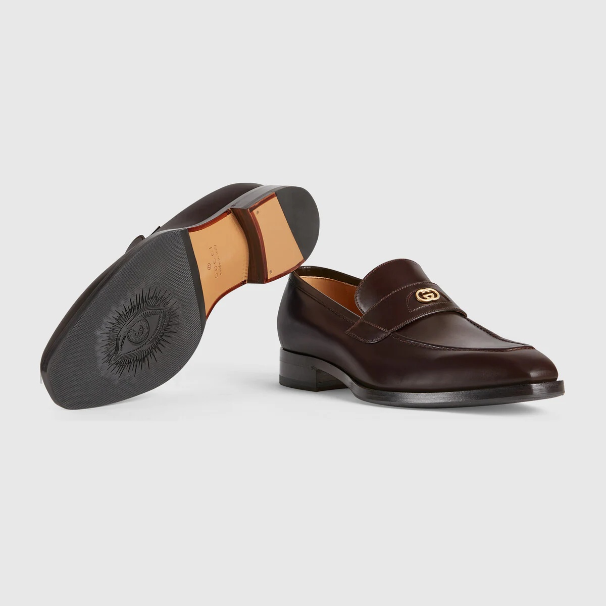 Men's loafer with Interlocking G - 5