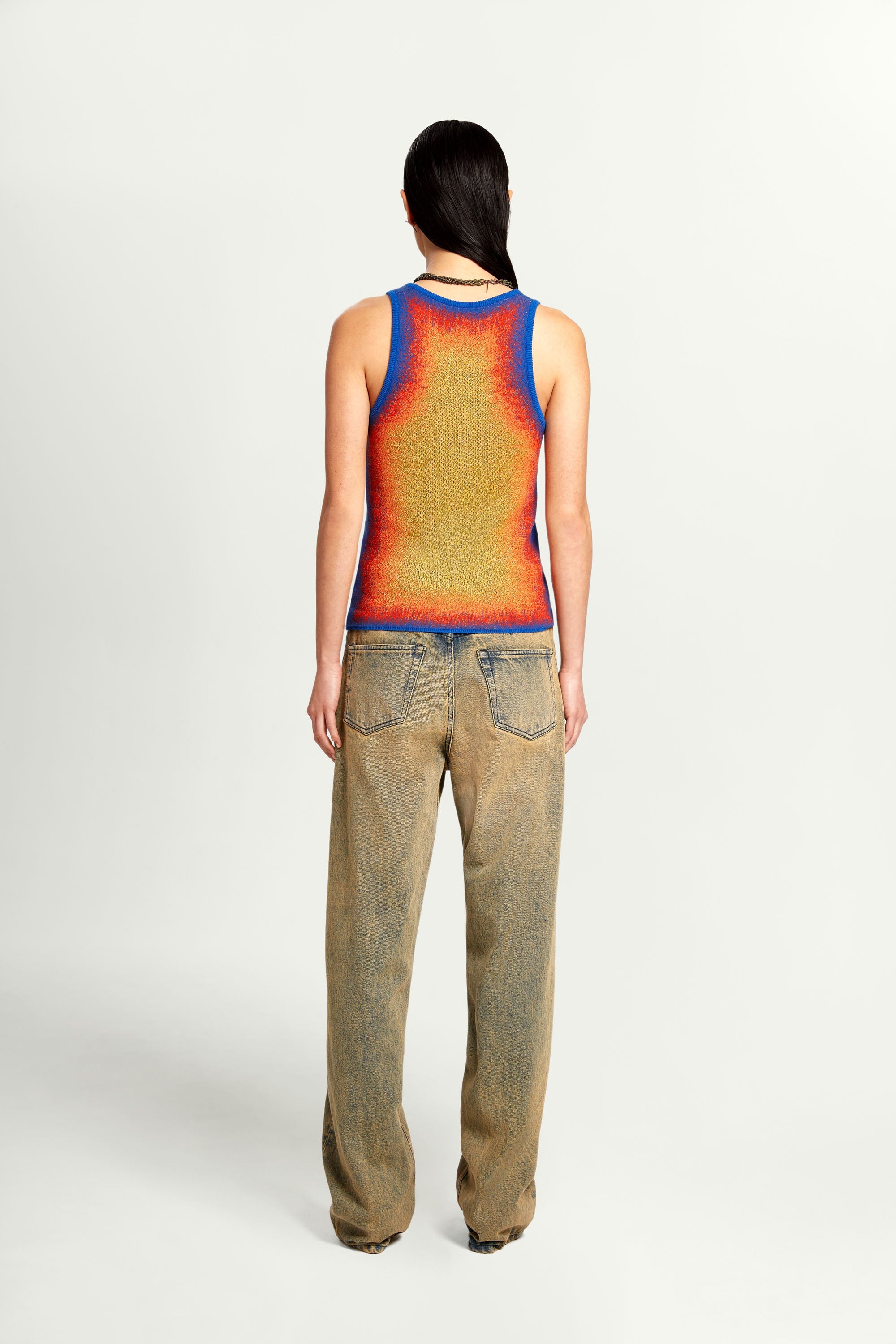 Gradient Knit Tank Top - 6