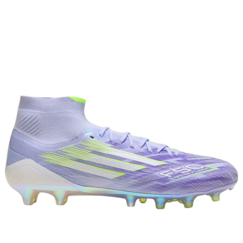 adidas (WMNS) adidas F50 Sparkfusion Elite Mid Firm Ground Artificial Grass Cleats 'Violet Tone' JH7648 outlook