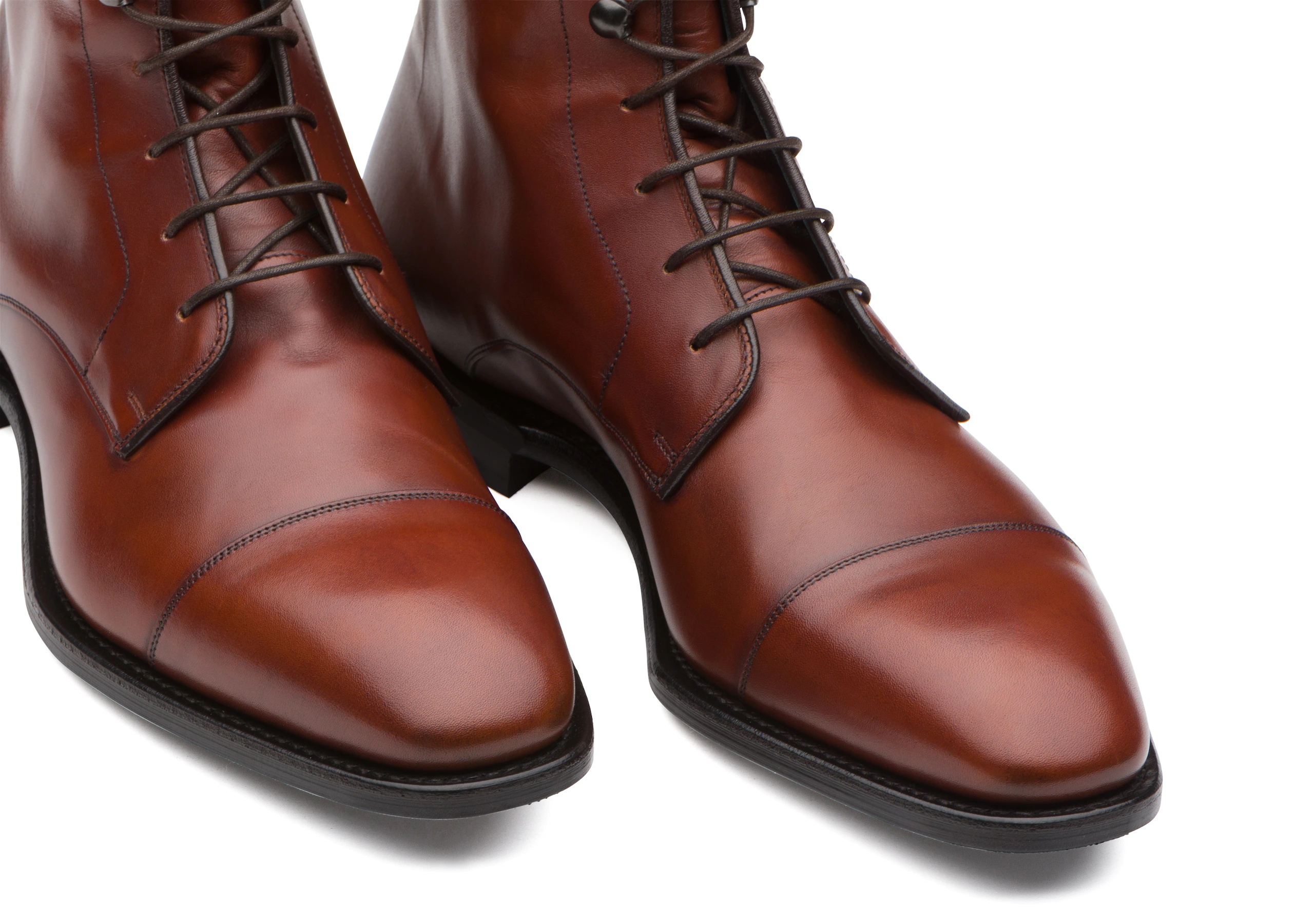 Easenhall
Calf Leather Lace-Up Derby Boot Brandy - 4