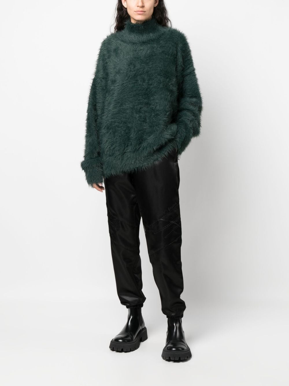 Tour satin-finish trousers - 3