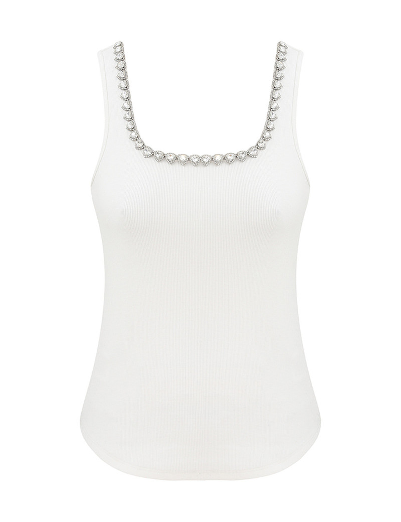 EMBELLISHED TANK - 1
