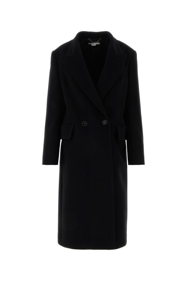 【送料&関税込】Stella McCartney Black Wool Coat Stella McCartney Black wool coat | gebnegozionline | REVERSIBLE