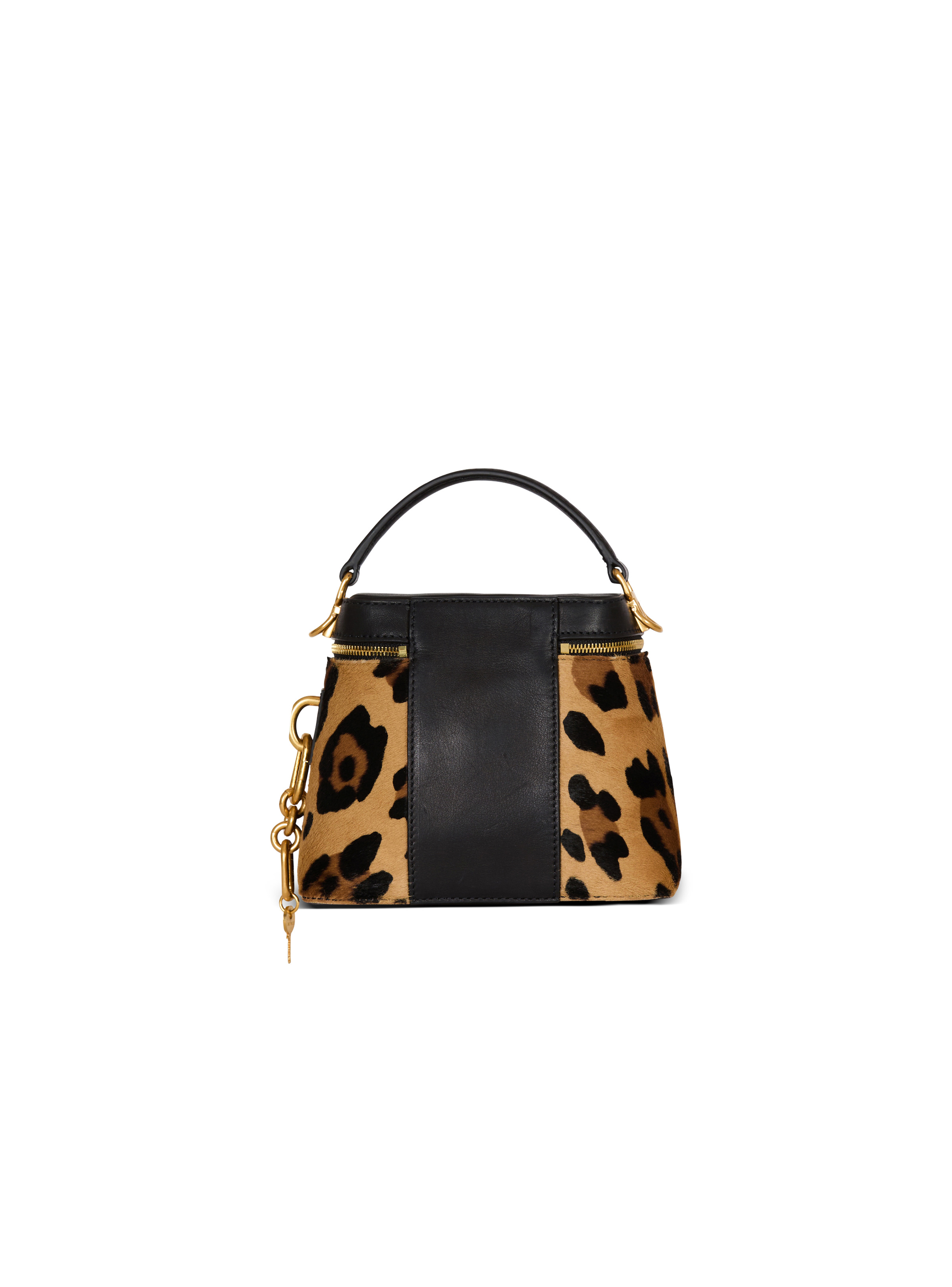 Pulse Vanity leopard print leather bag - 4