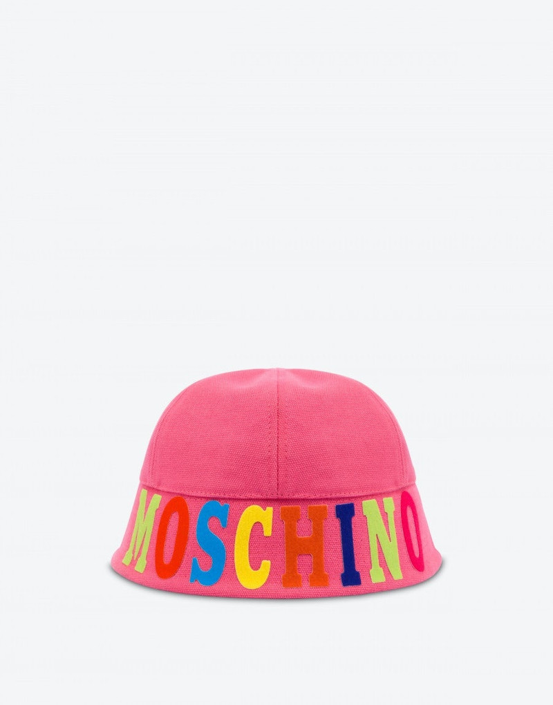 MULTICOLOR LOGO CANVAS HAT 1