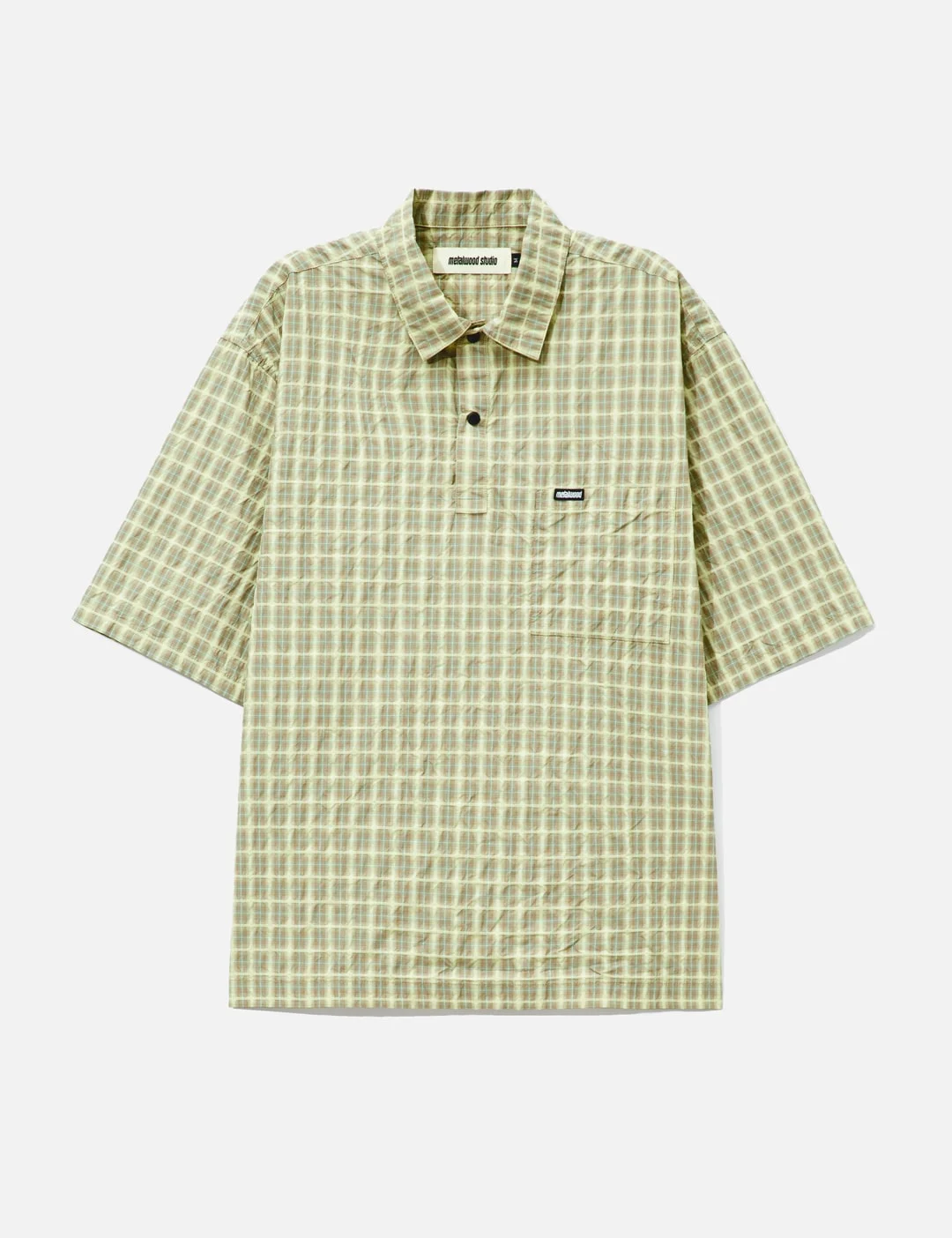 OVERSIZED SNAP TOP POLO - 1