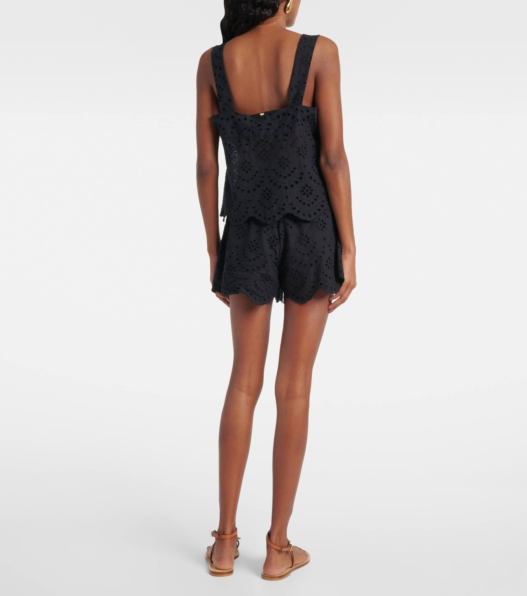 Noa broderie anglaise top - 3
