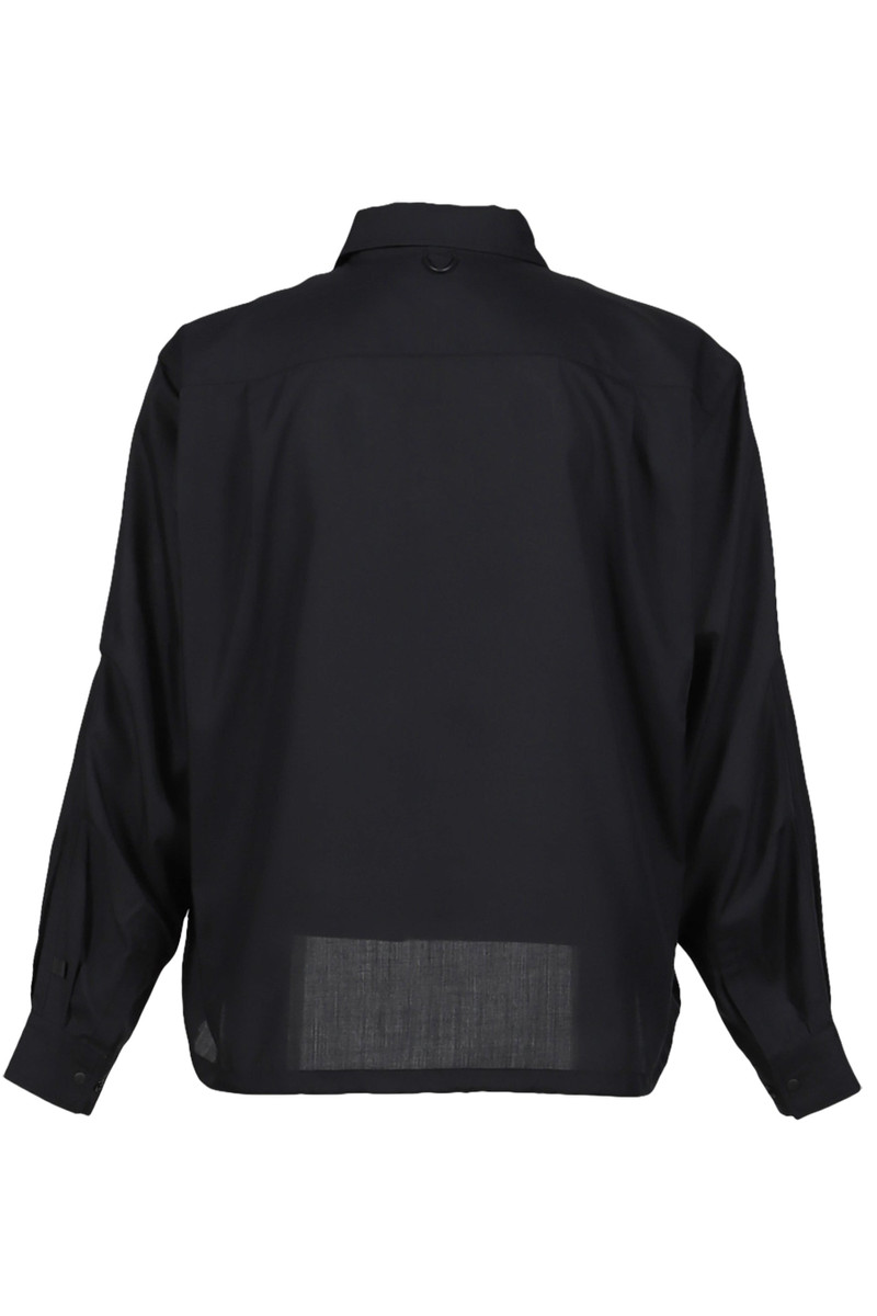 DAIWA PIER39 TECH HALF ZIP SHIRT L/S / BLK outlook