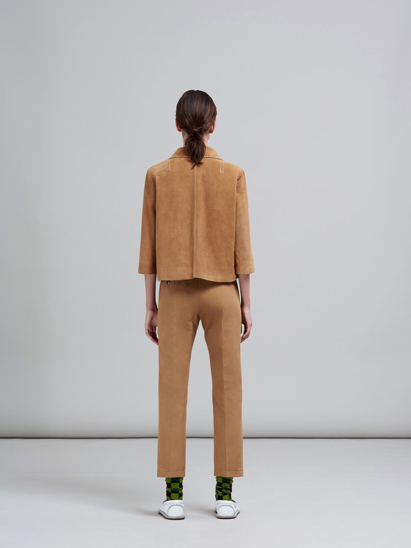SUEDE NATURAL NAPPA JACKET - 3