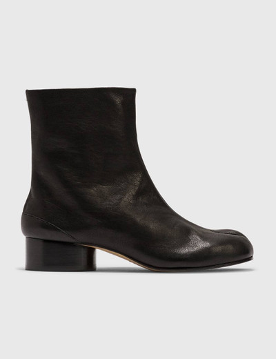 Maison Margiela Vintage Leather Tabi Boots 30mm outlook